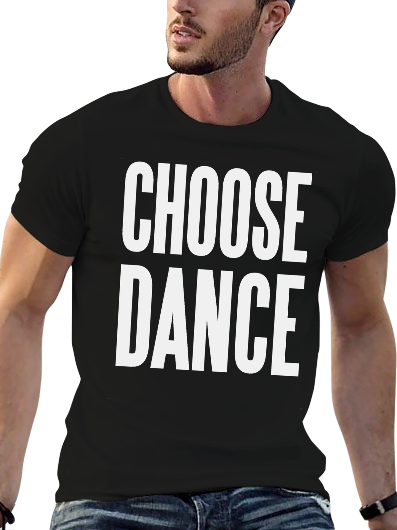 Choose Dance Graphic Tee - Classic Black T-Shirt