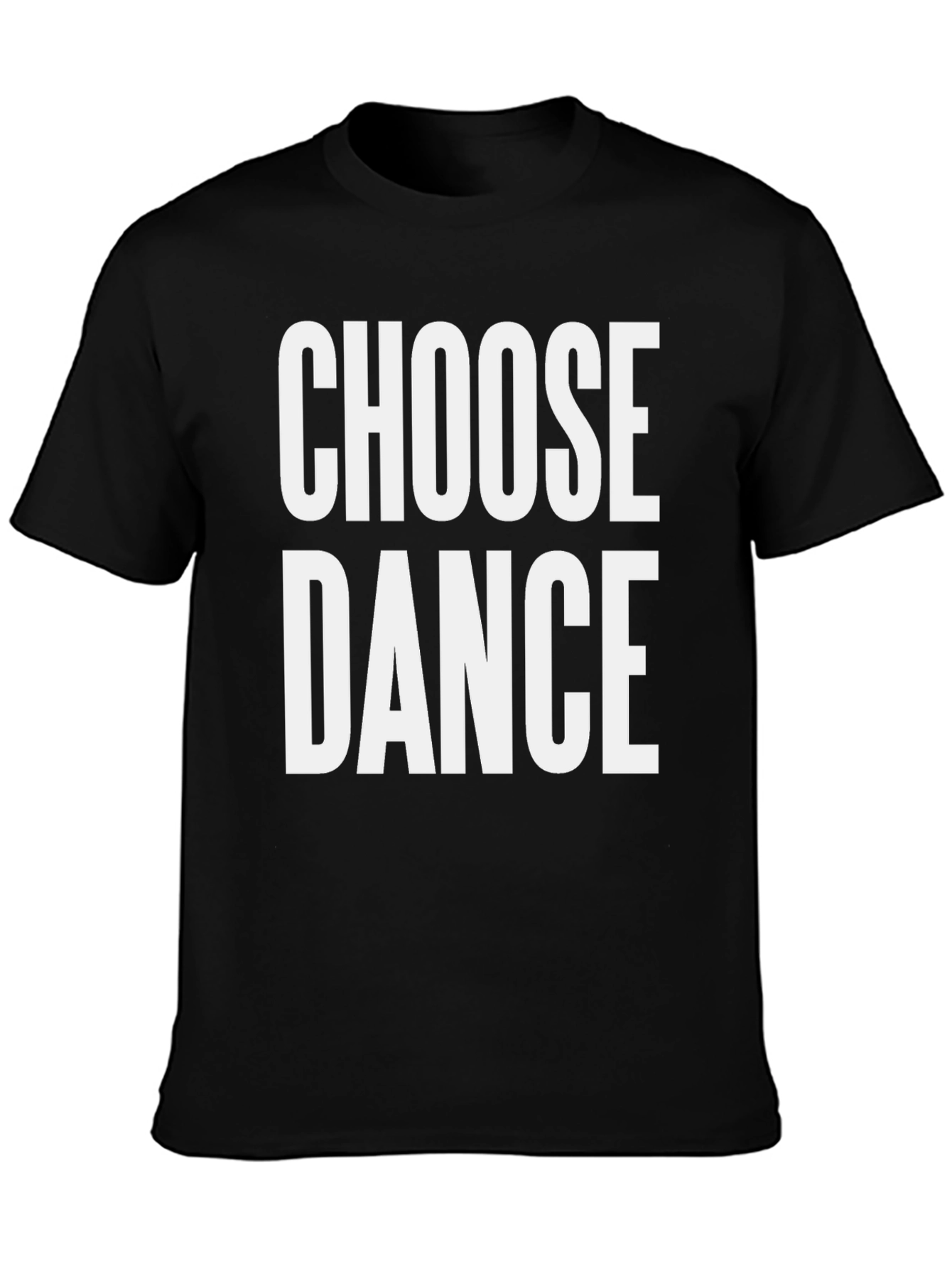 Choose Dance Graphic Tee - Classic Black T-Shirt