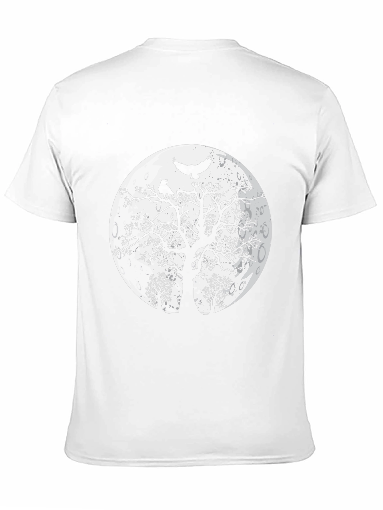Raven Moon T-Shirt - Gothic Graphic Tee