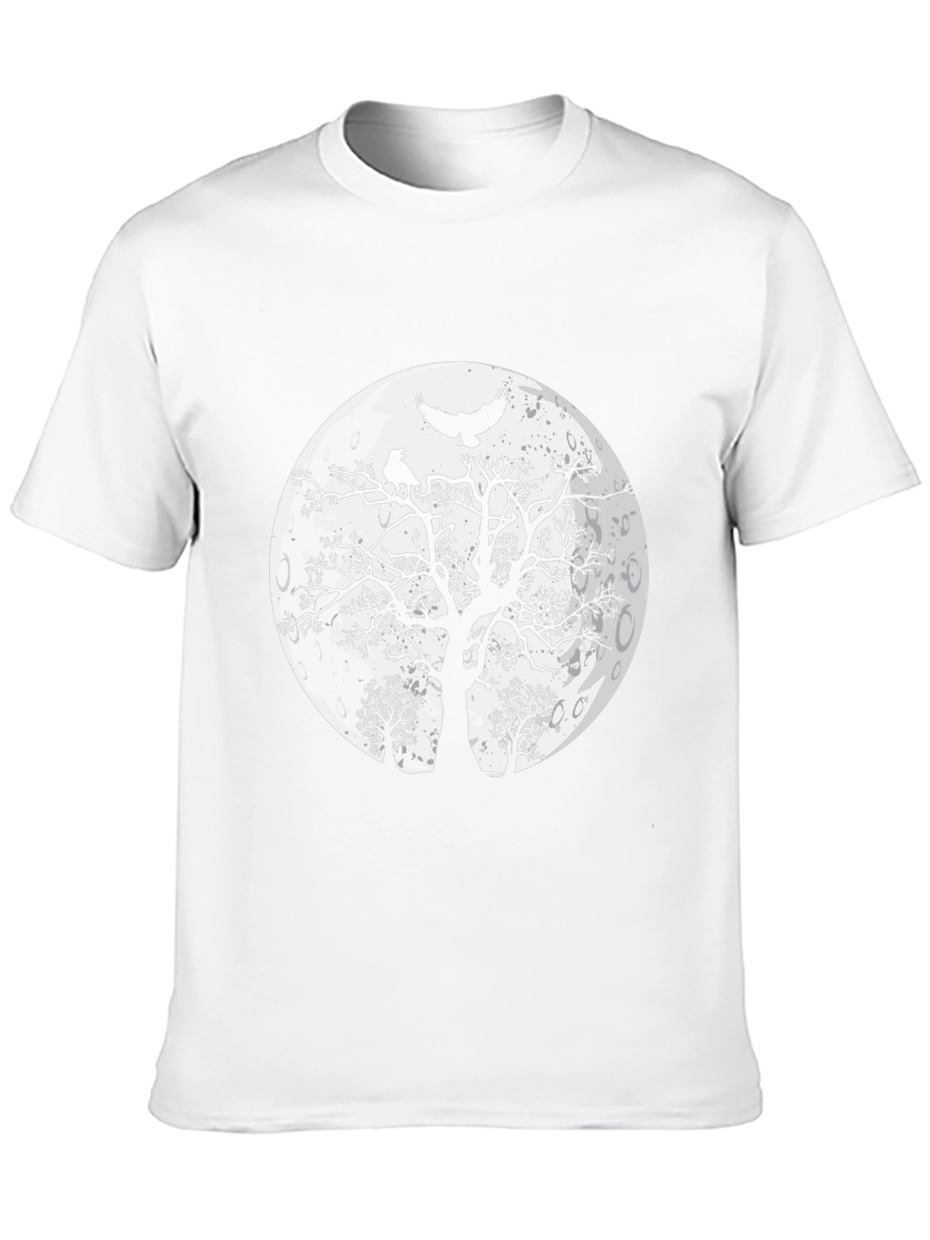 Raven Moon T-Shirt - Gothic Graphic Tee