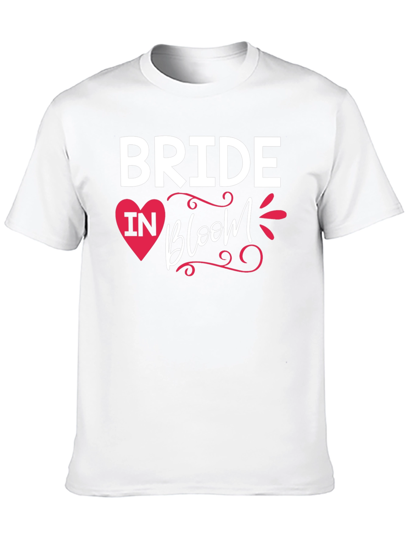 Bride In Bloom T-Shirt - Wedding Party Tee