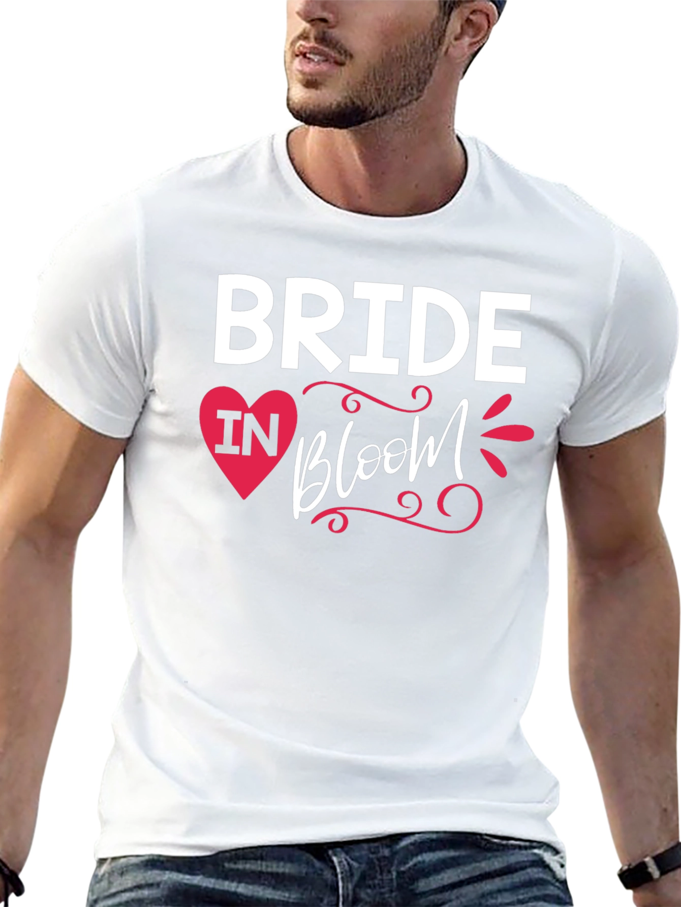 Bride In Bloom T-Shirt - Wedding Party Tee