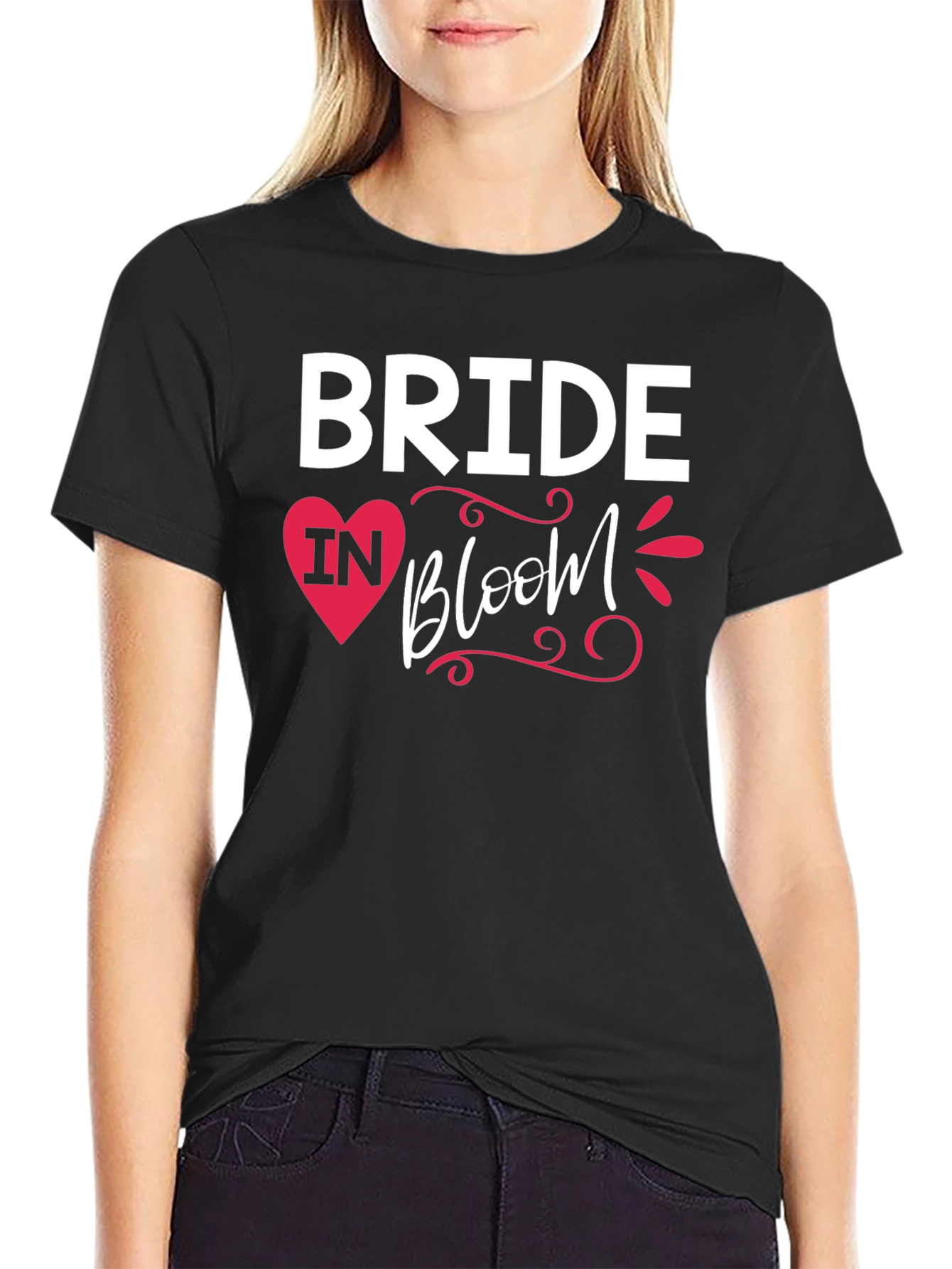 Bride In Bloom T-Shirt - Wedding Party Tee