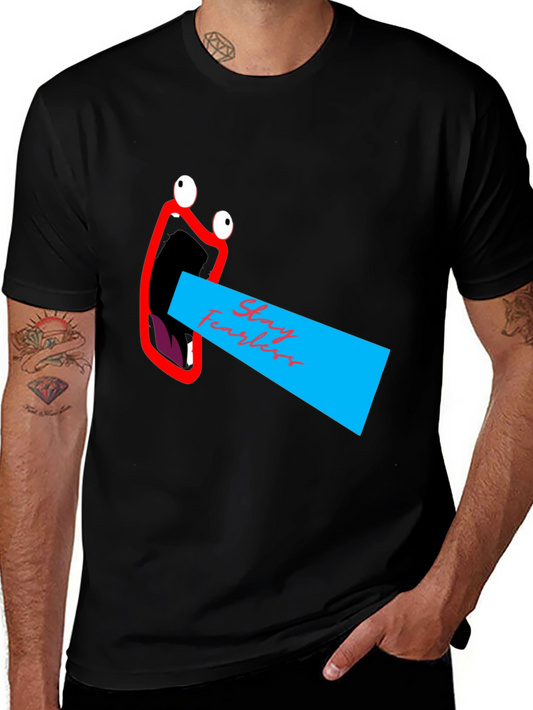Stay Fearless Graphic Tee - Unique Mouth Design
