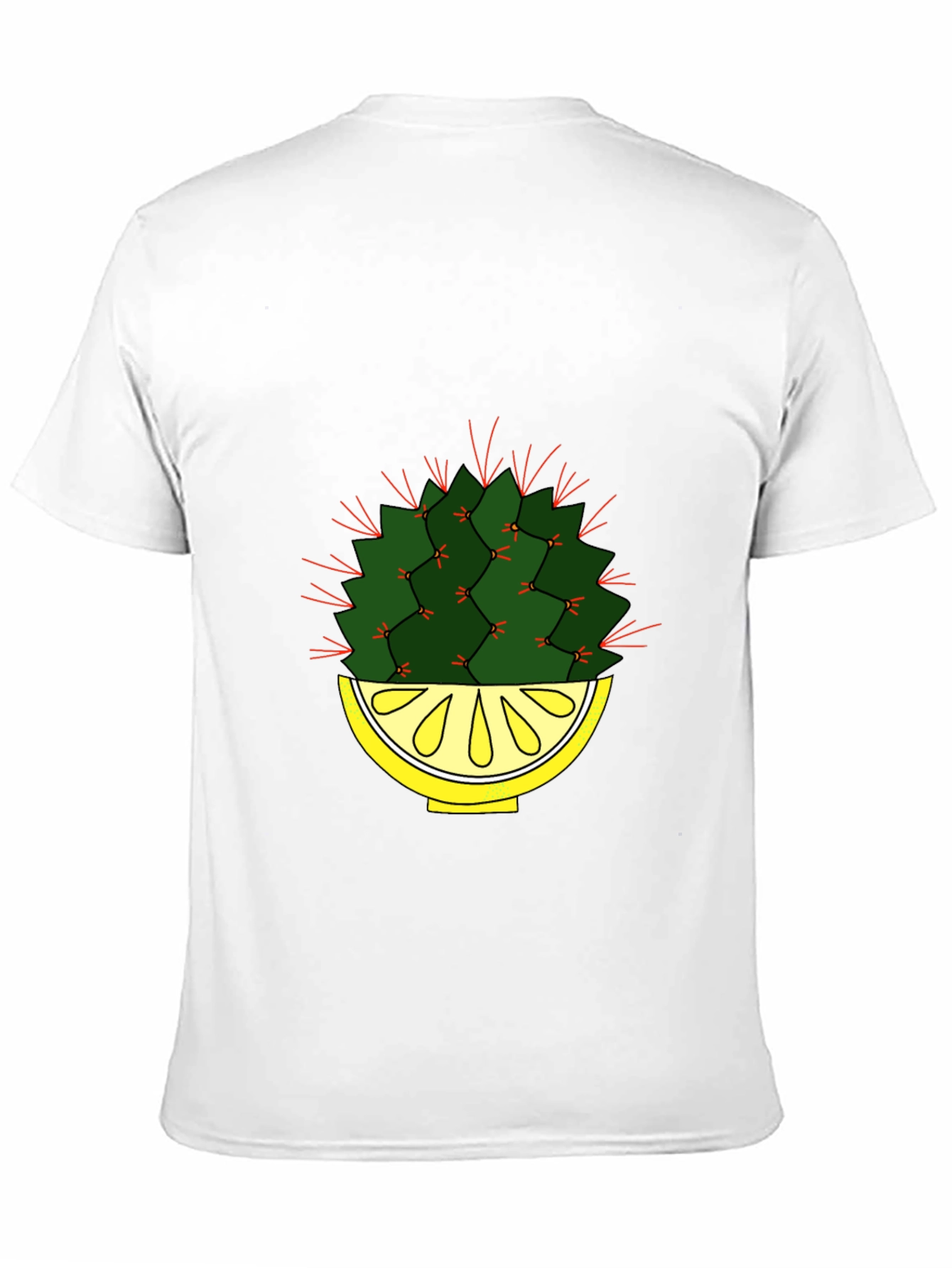 Cactus In Lemon Bowl Graphic Tee