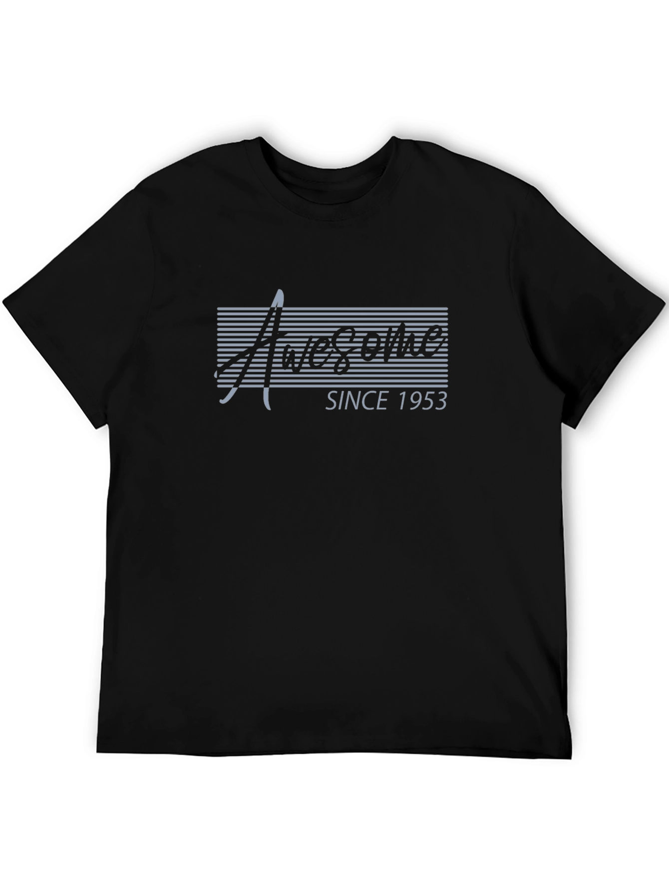 Awesome Since 1953 Black T-Shirt