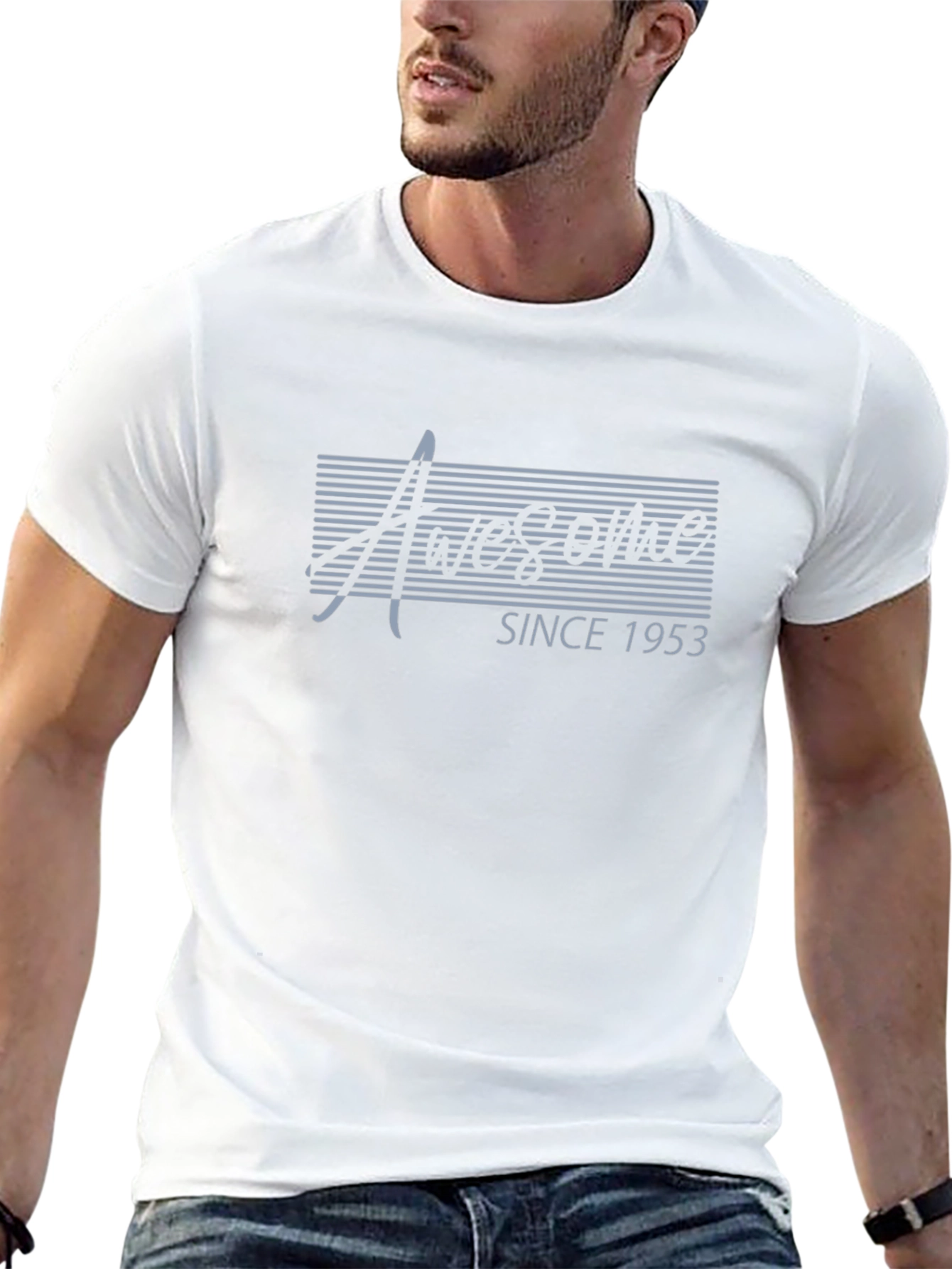 Awesome Since 1953 Black T-Shirt