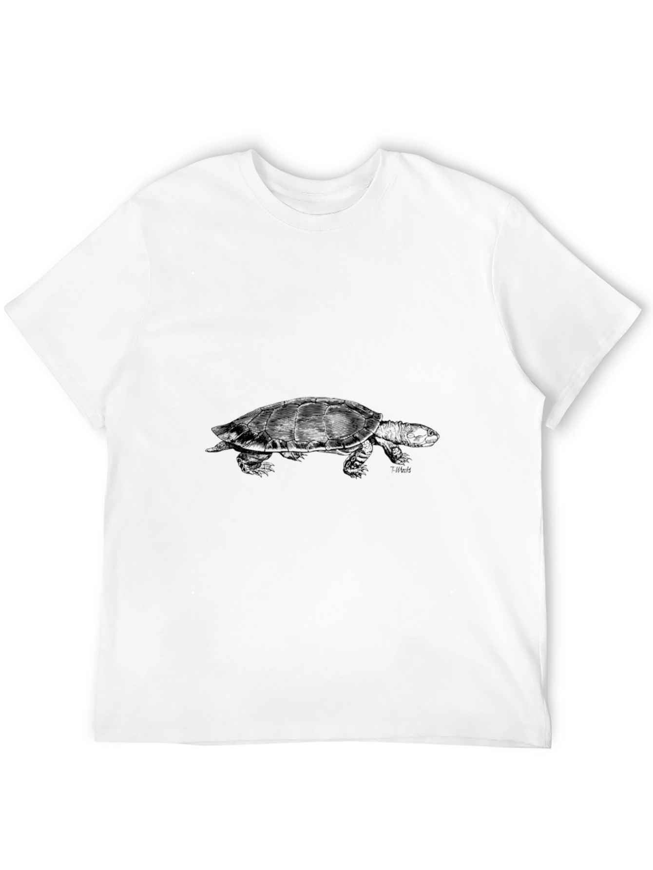 Black Turtle Graphic Tee