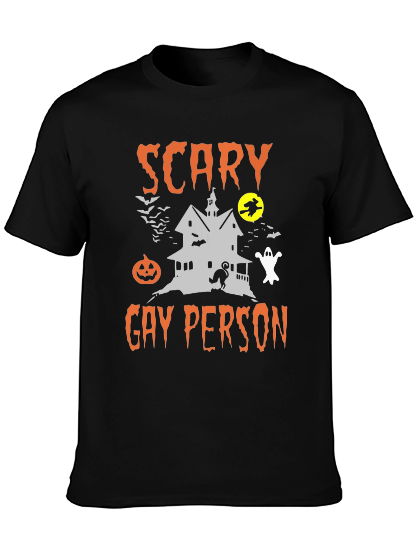 Scary Gay Person Halloween T-Shirt