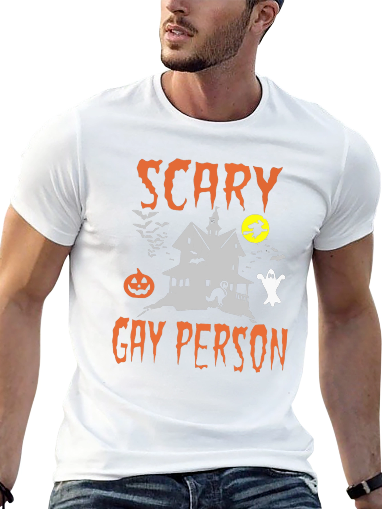 Scary Gay Person Halloween T-Shirt