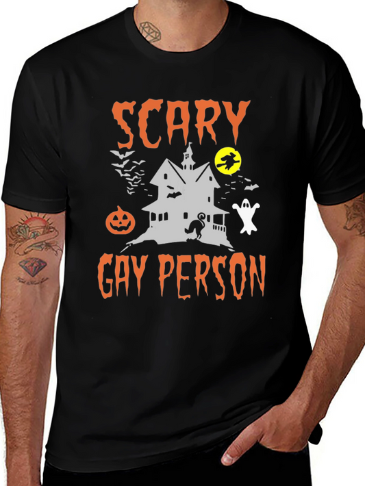 Scary Gay Person Halloween T-Shirt