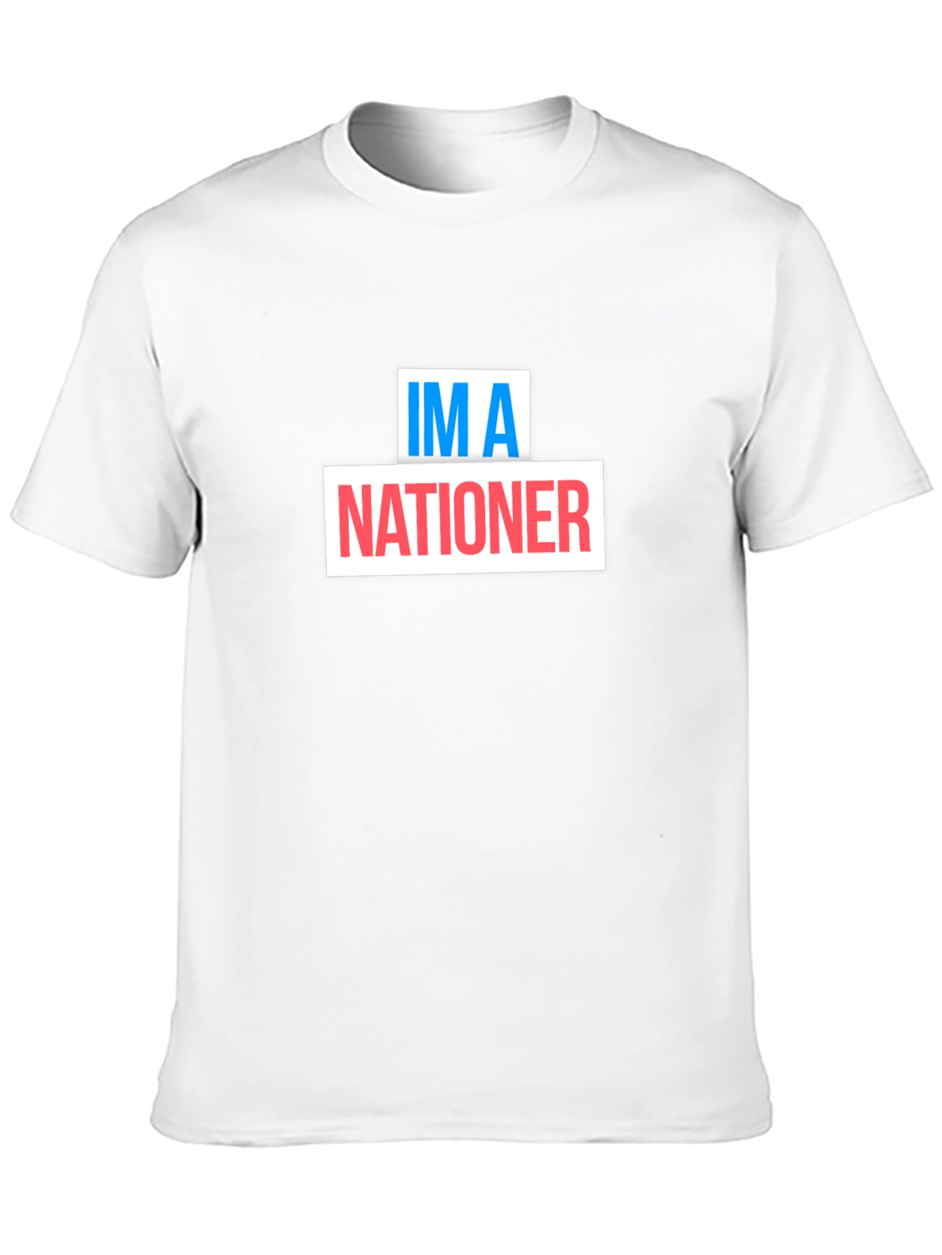 Im A Nationer Graphic Tee - Black