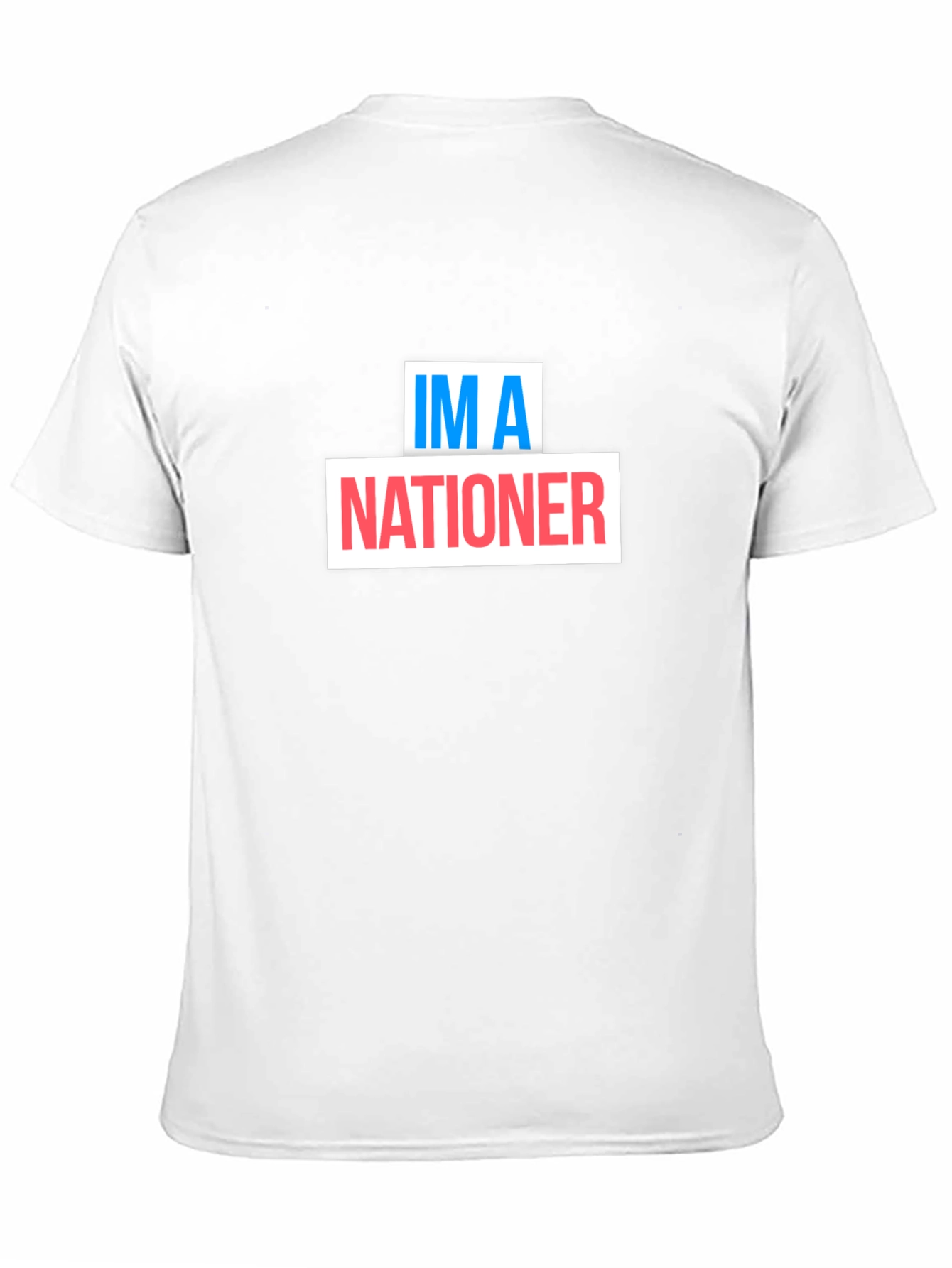Im A Nationer Graphic Tee - Black