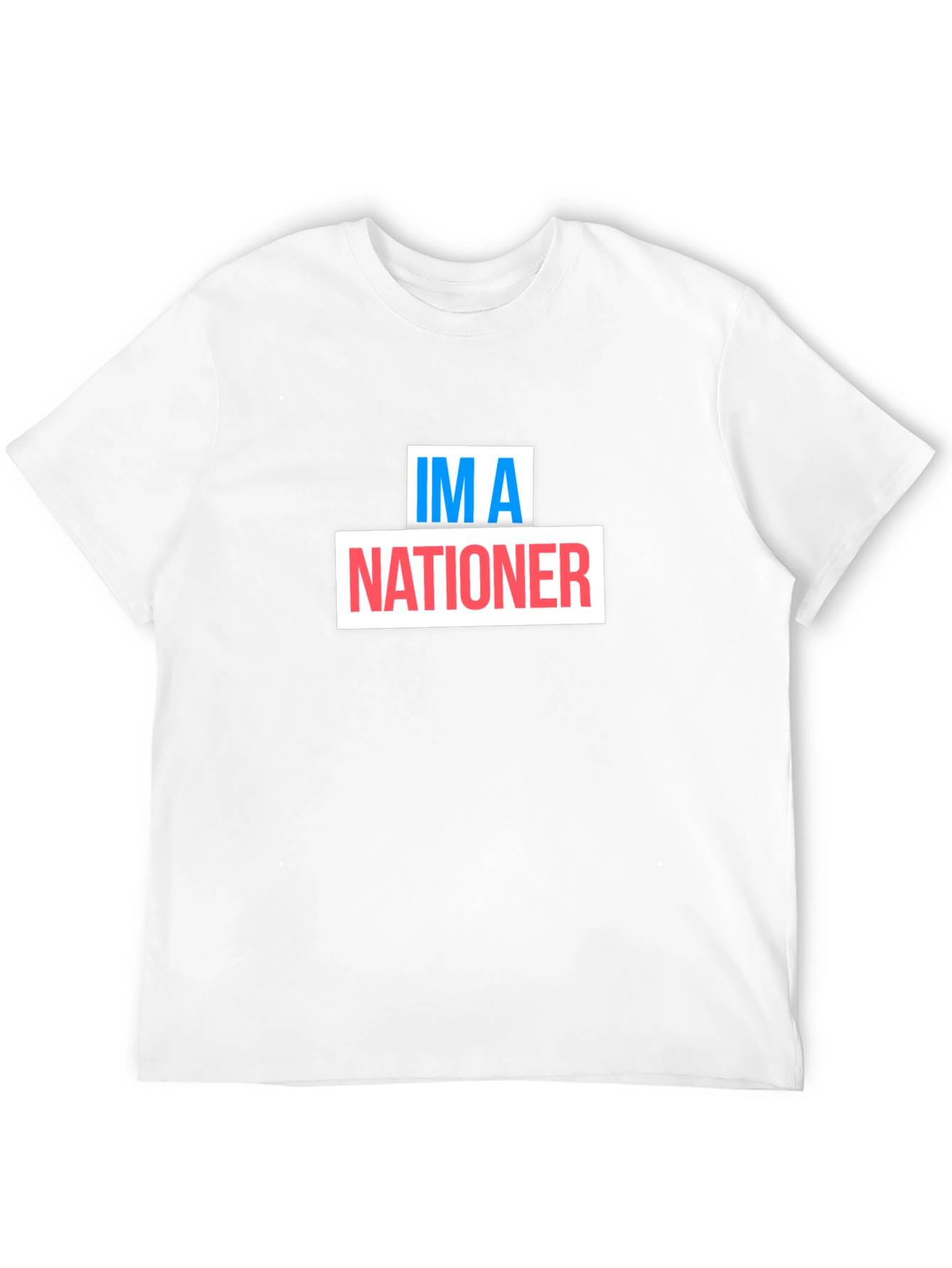 Im A Nationer Graphic Tee - Black