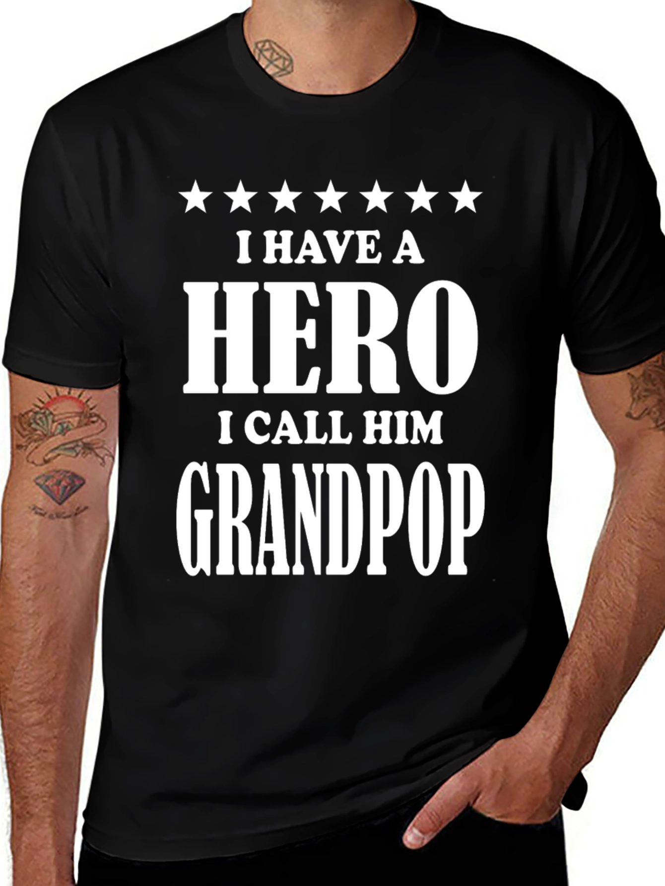 Hero Grandpop T-Shirt
