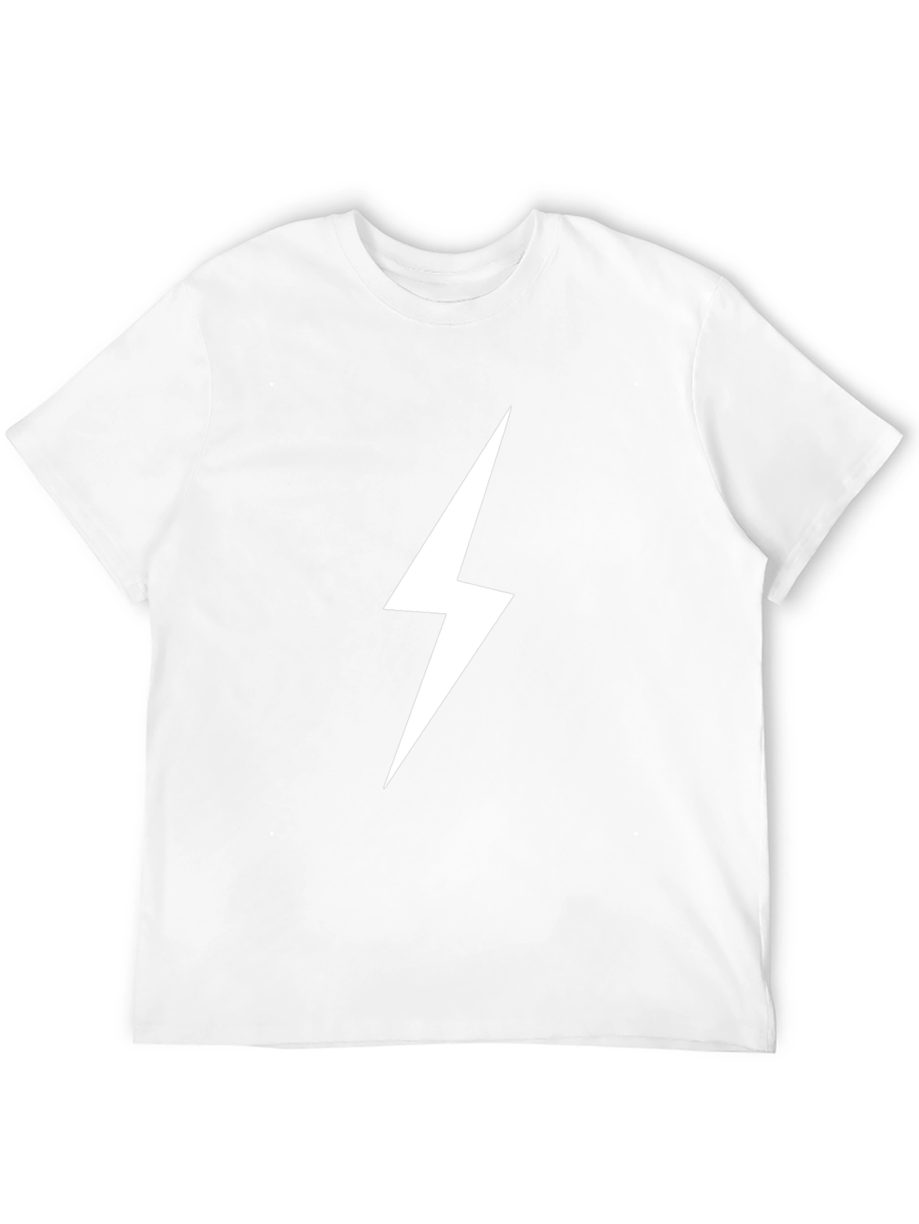 Black Lightning Bolt Tee -⚡Stylish & Casual