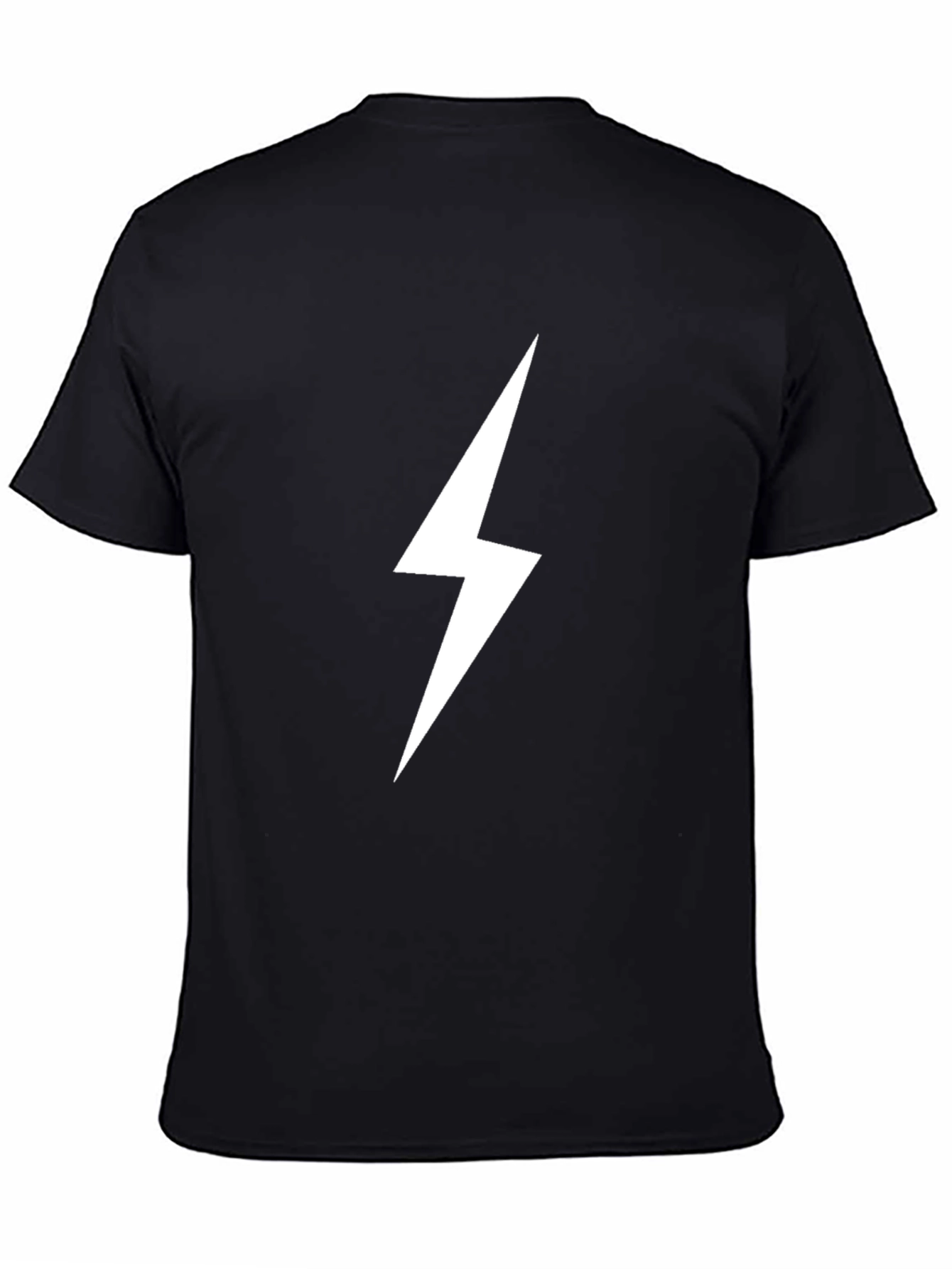Black Lightning Bolt Tee -⚡Stylish & Casual