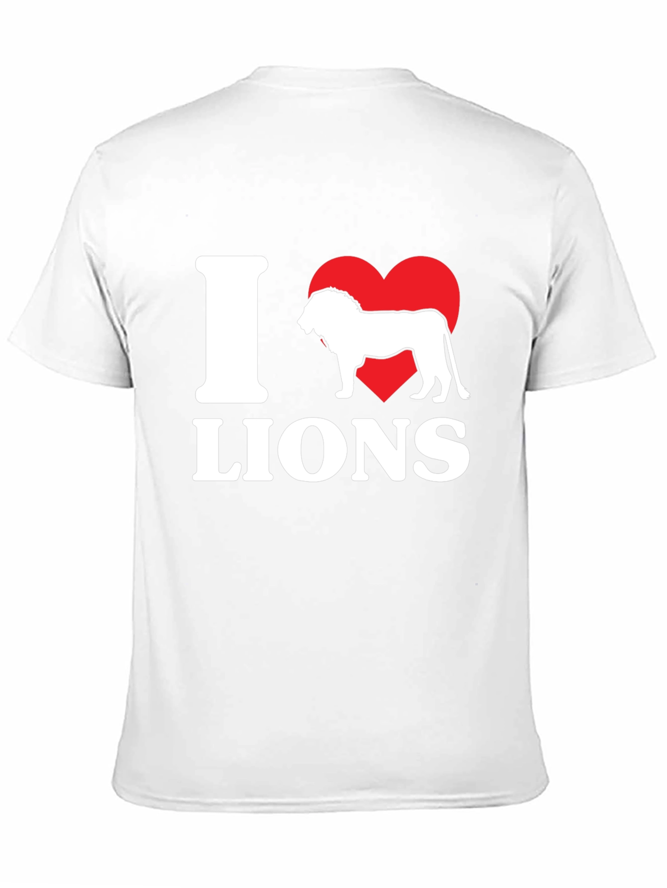 I Love Lions Graphic T-Shirt