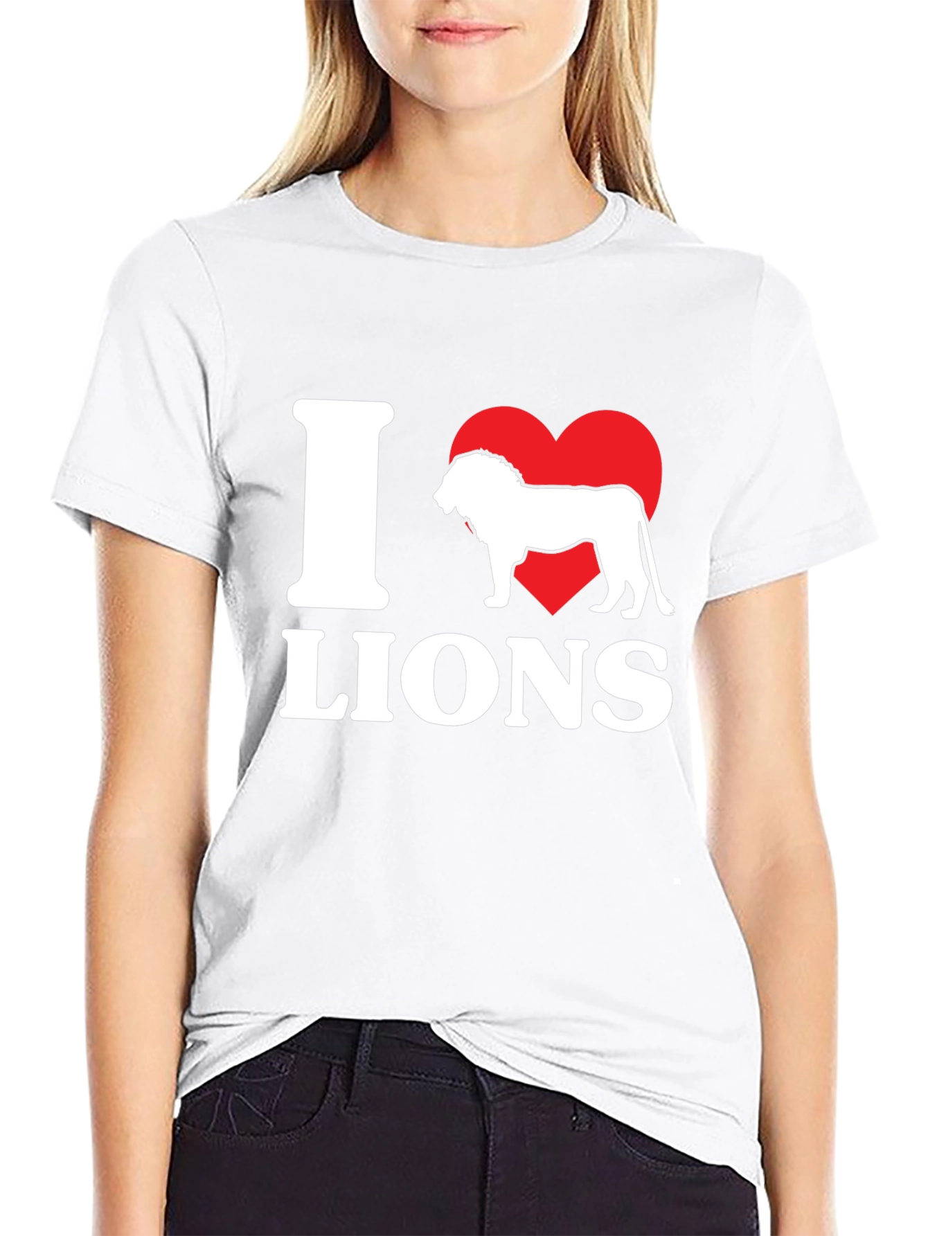 I Love Lions Graphic T-Shirt