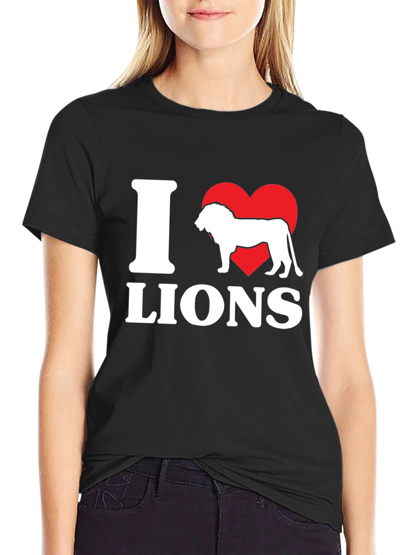 I Love Lions Graphic T-Shirt