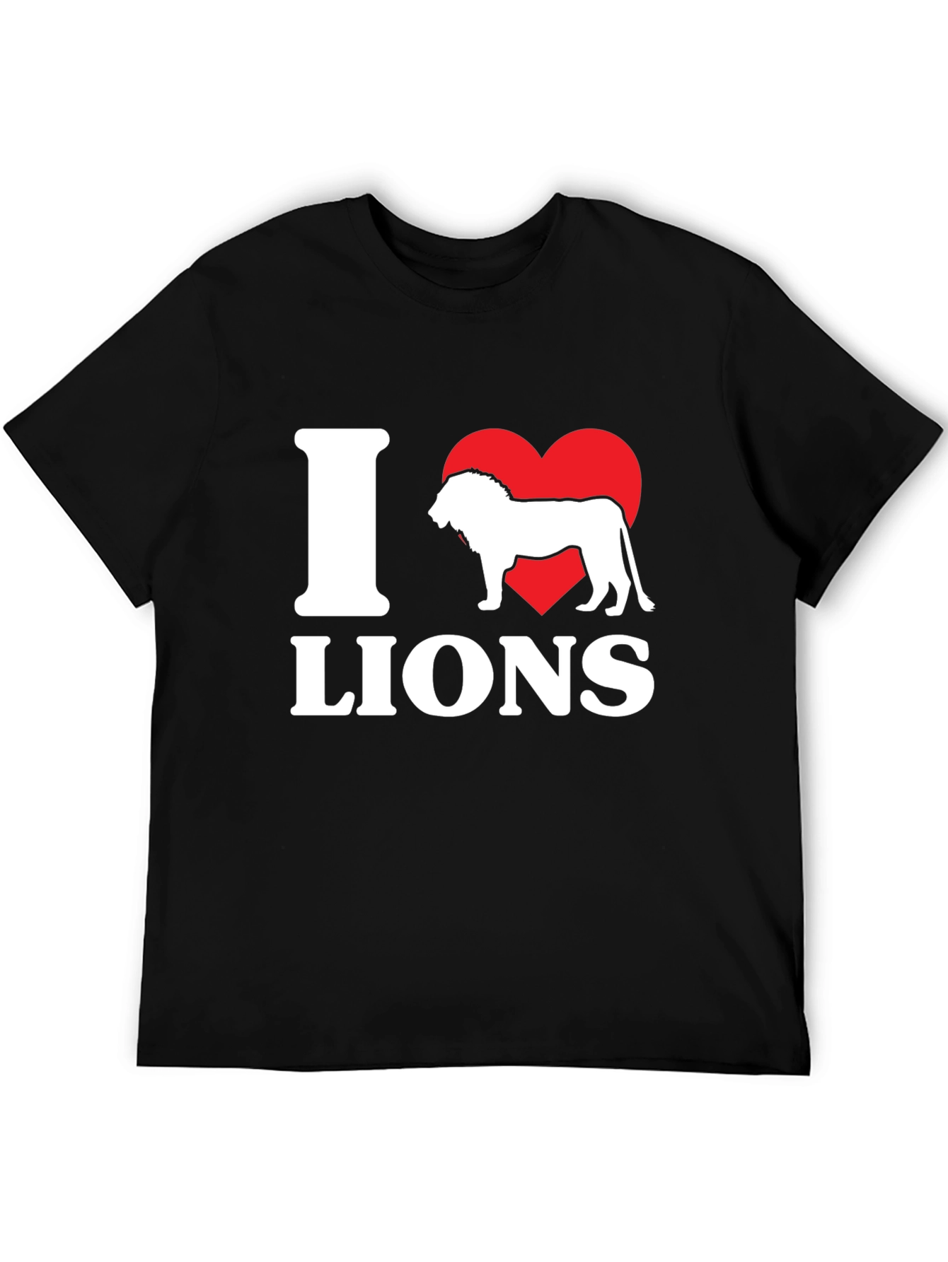 I Love Lions Graphic T-Shirt