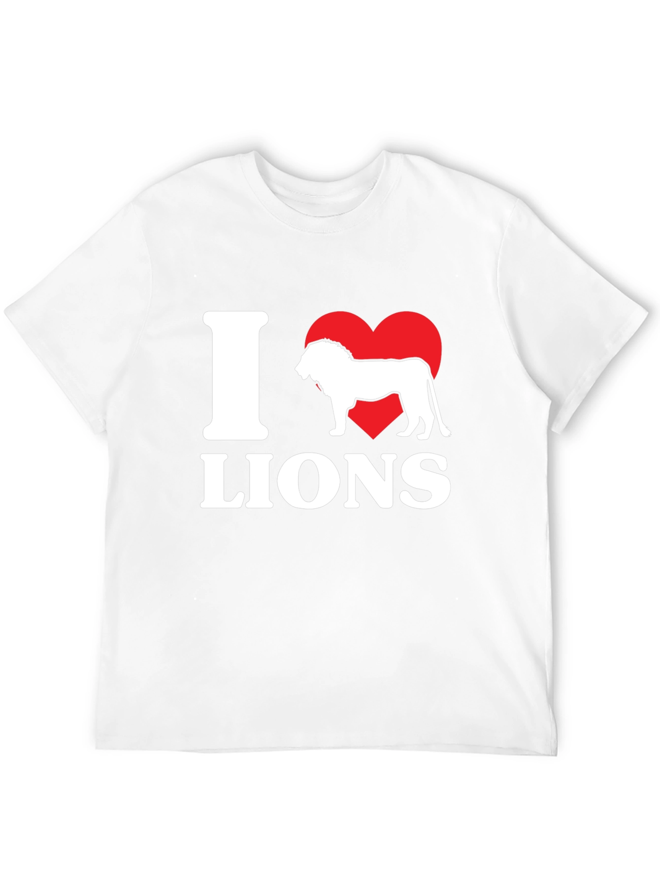 I Love Lions Graphic T-Shirt