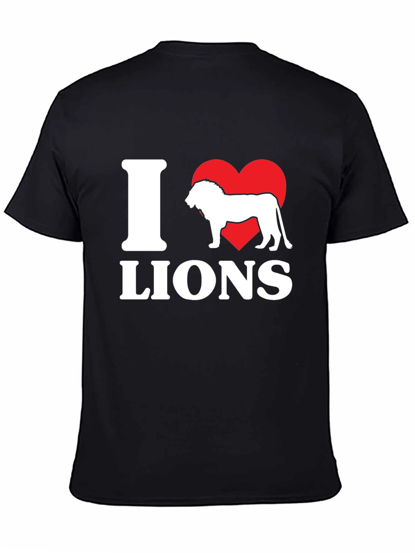 I Love Lions Graphic T-Shirt