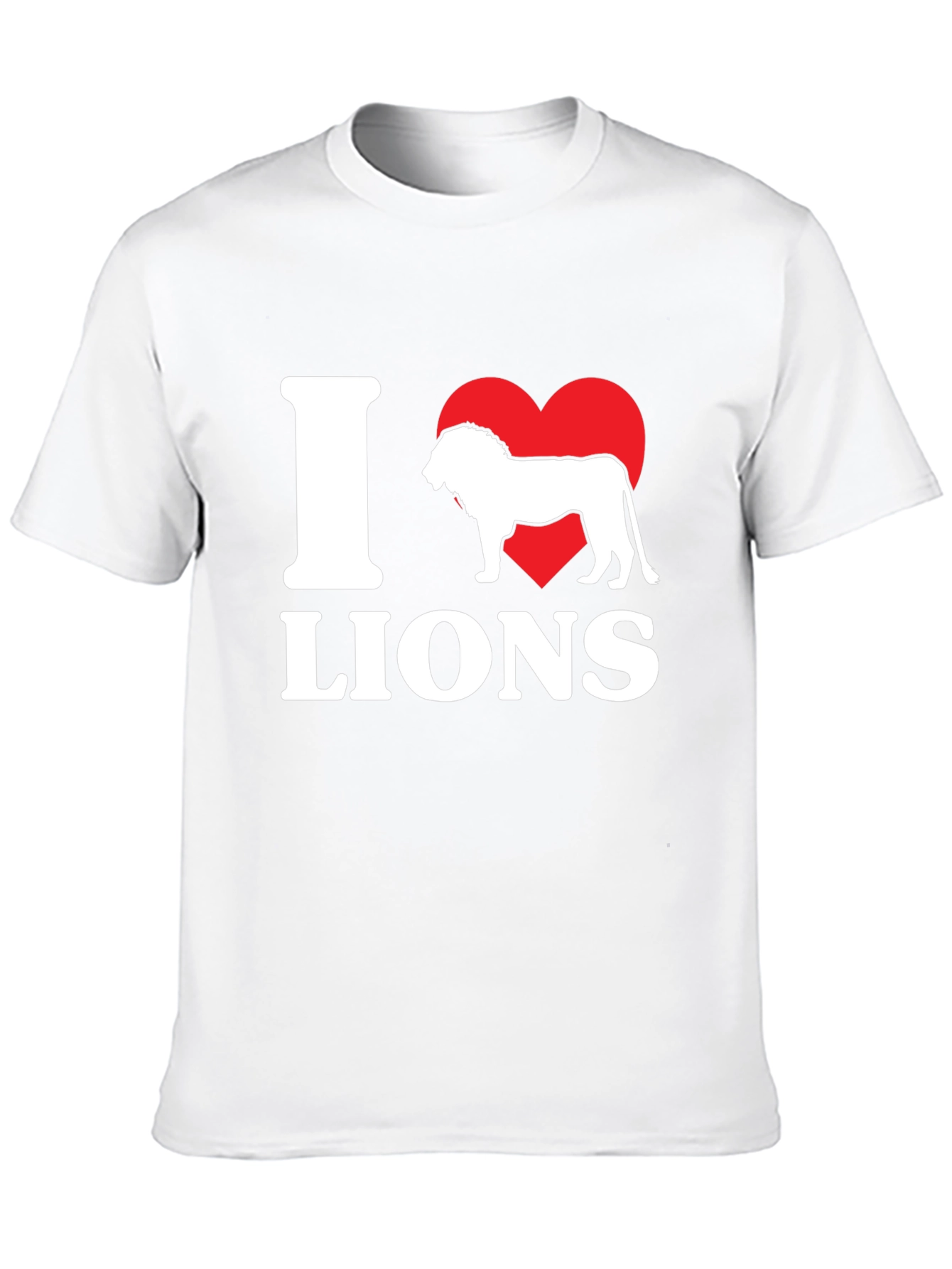 I Love Lions Graphic T-Shirt