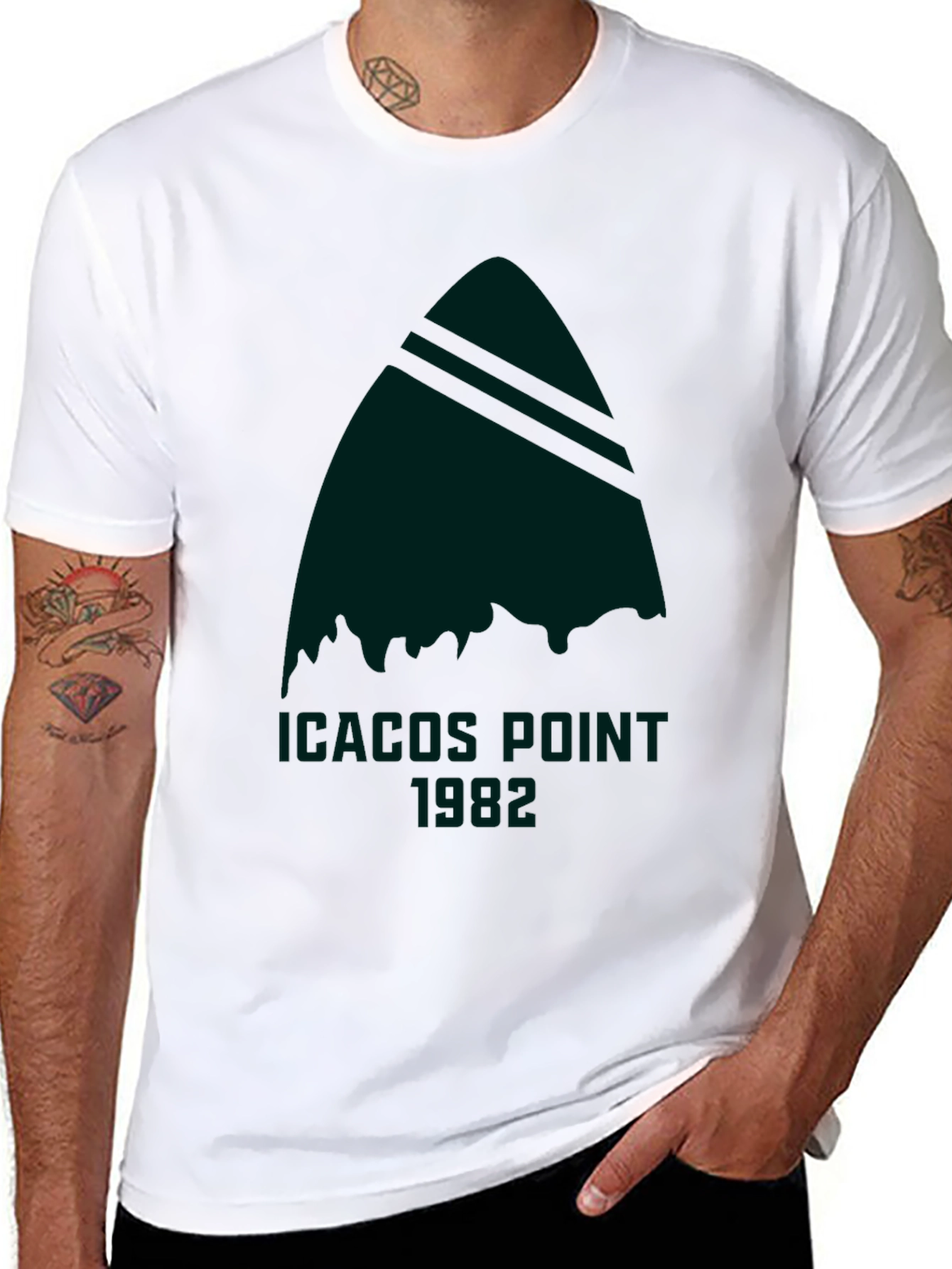 Icarus Point 1982 Graphic T-Shirt