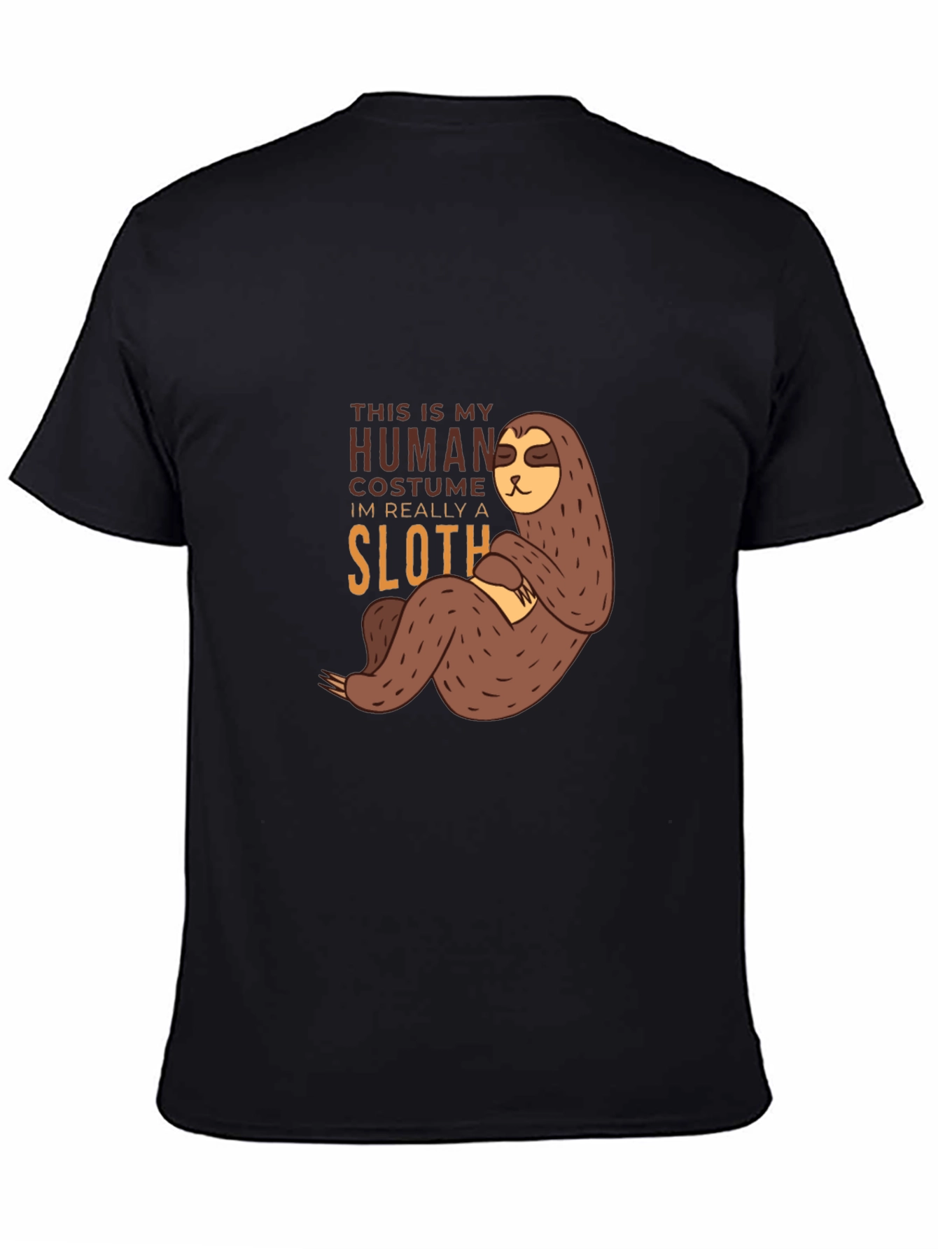 Funny Sloth Human Costume T-Shirt