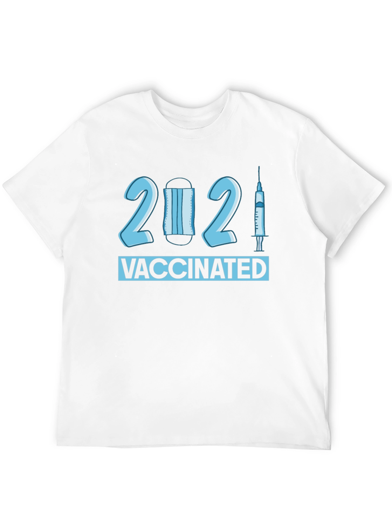 Vaccinated 2021 T-Shirt - Novelty Pandemic Tee