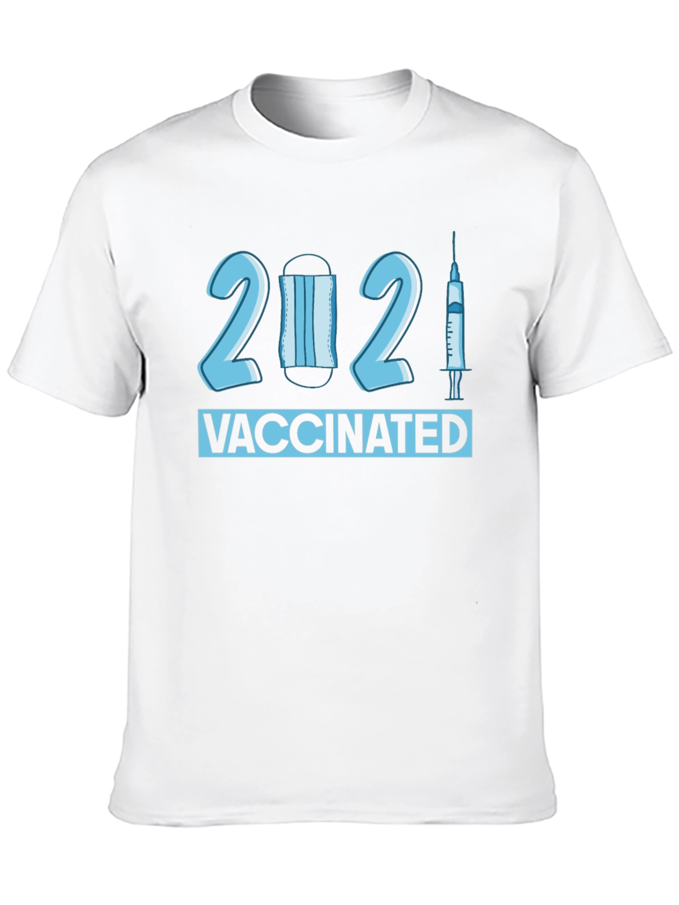 Vaccinated 2021 T-Shirt - Novelty Pandemic Tee