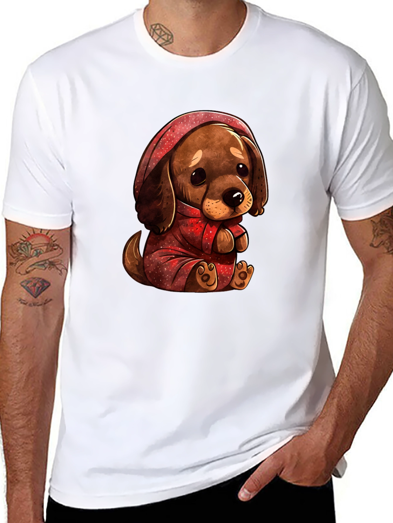 Cute Puppy Pajama T-Shirt