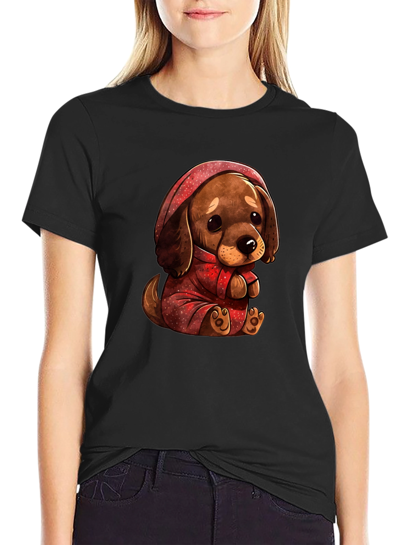 Cute Puppy Pajama T-Shirt