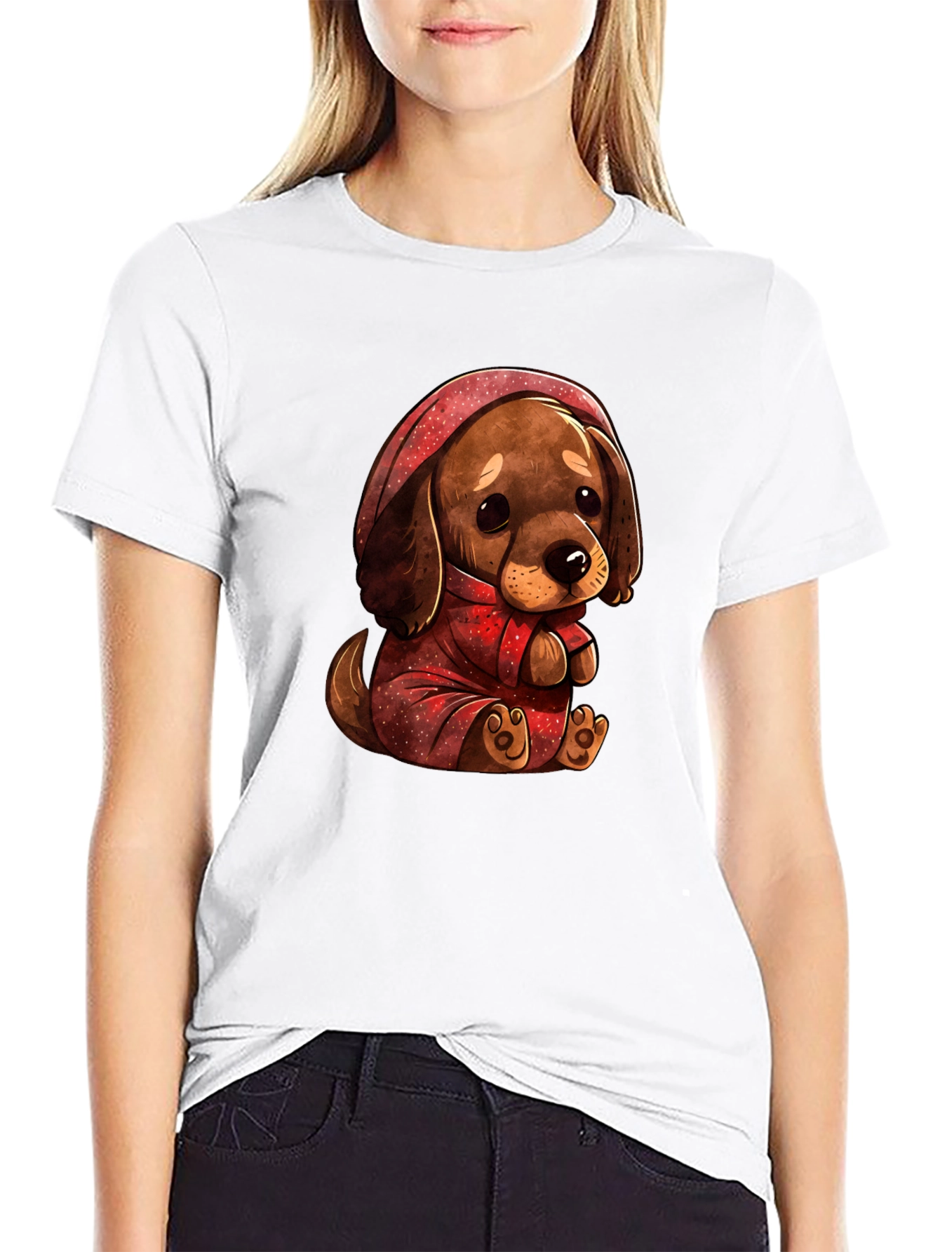 Cute Puppy Pajama T-Shirt