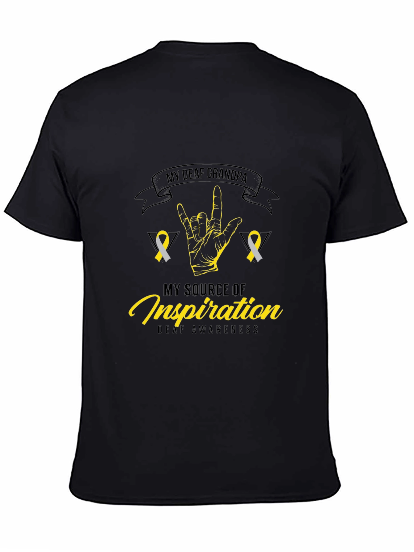 My Deaf Grandpa Awareness T-Shirt