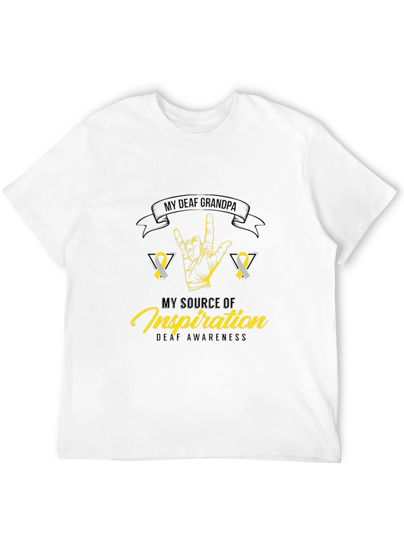 My Deaf Grandpa Awareness T-Shirt