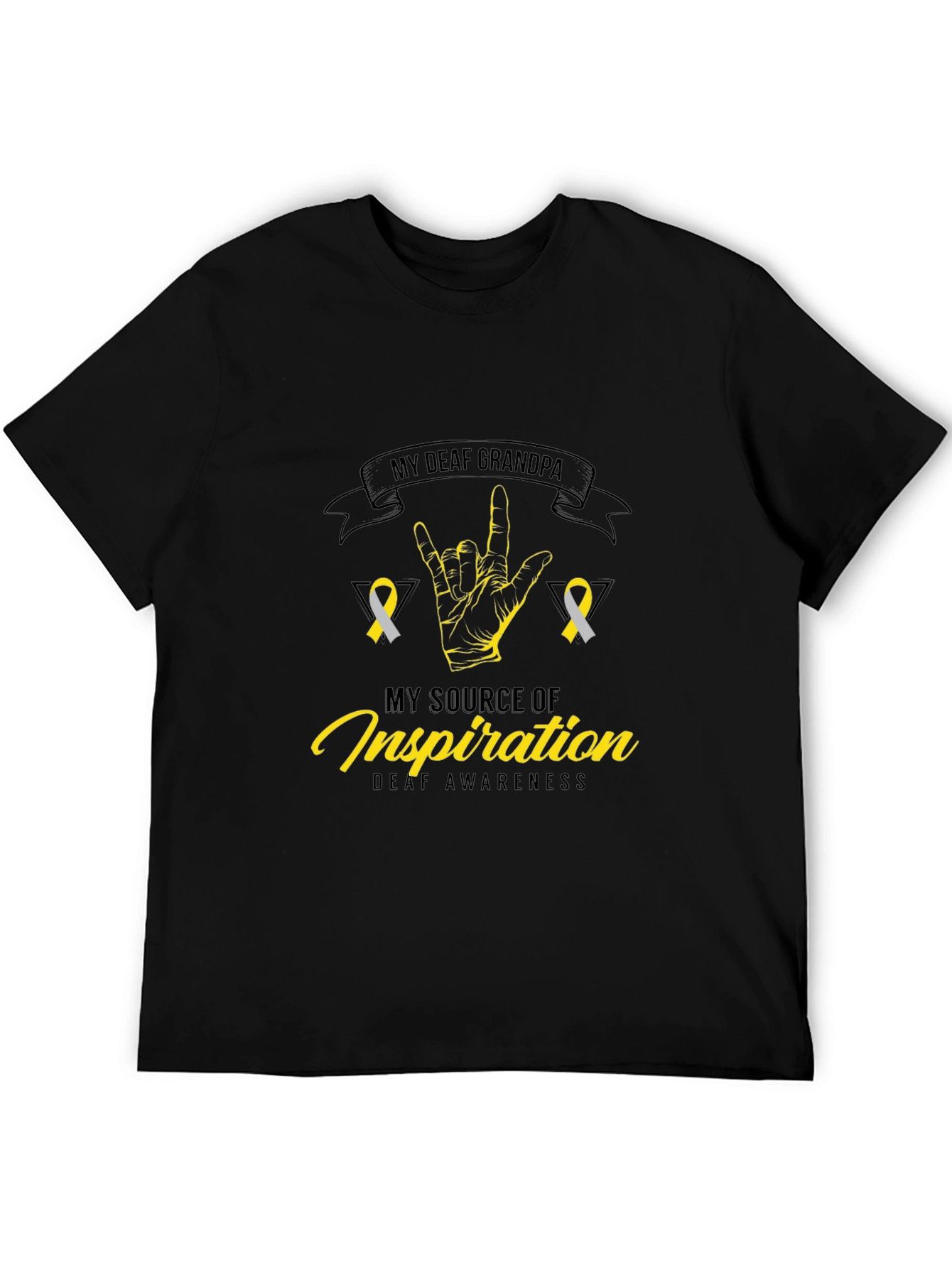 My Deaf Grandpa Awareness T-Shirt
