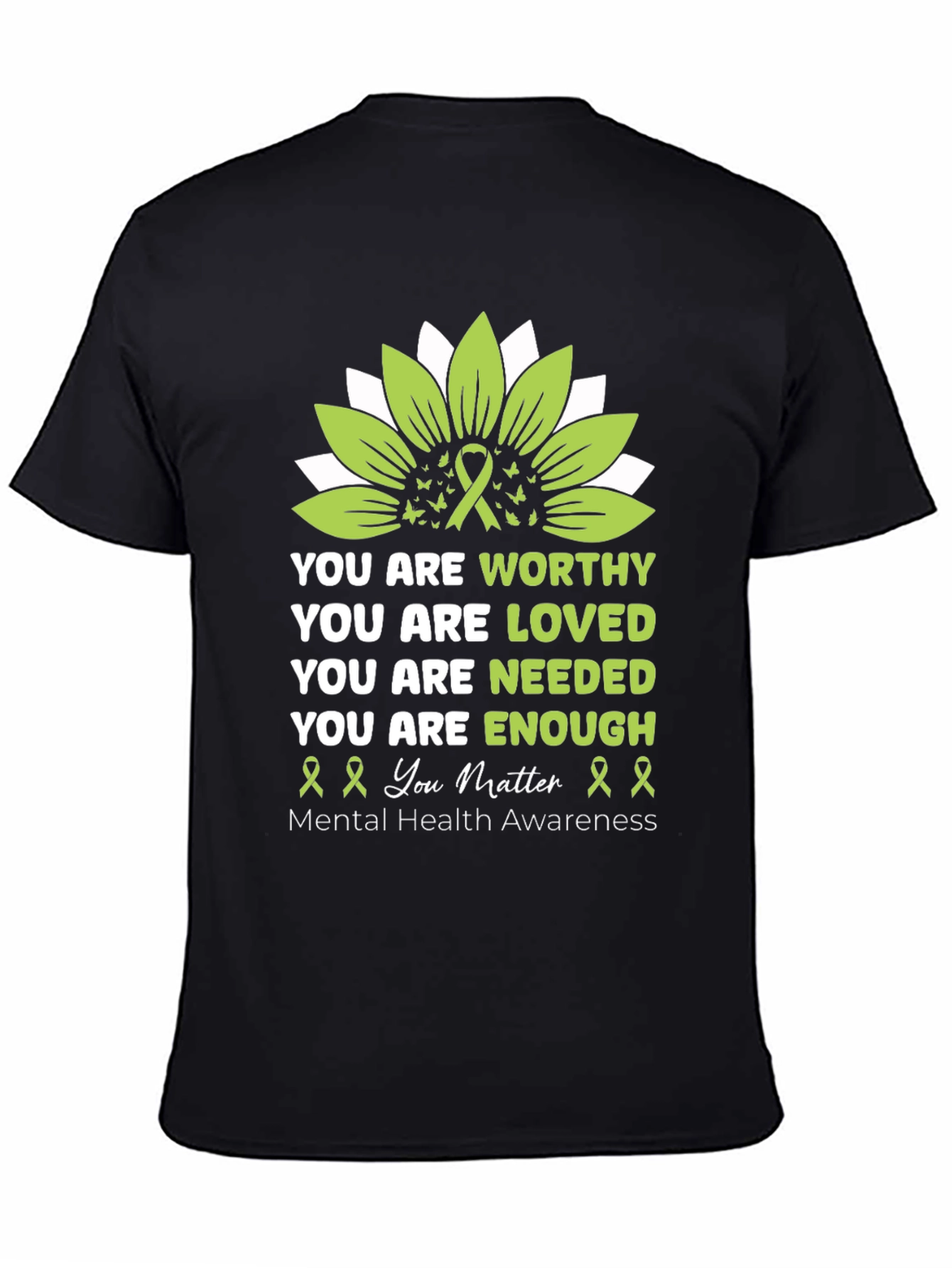 Mental Health Awareness Graphic T-Shirt