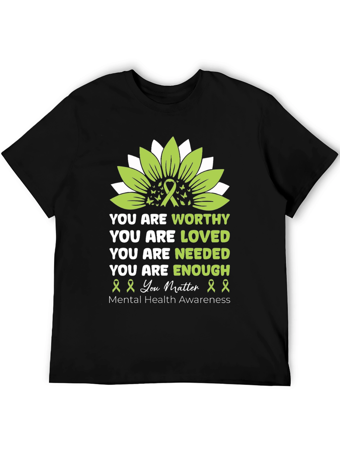 Mental Health Awareness Graphic T-Shirt