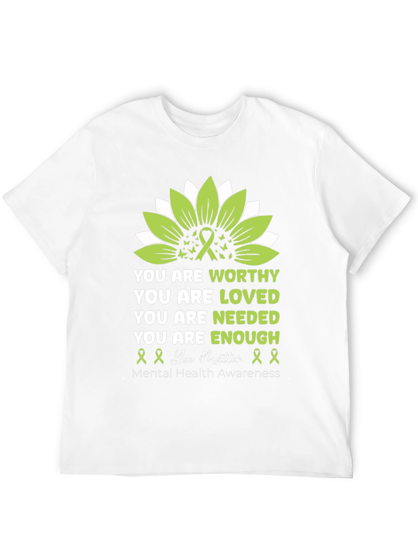 Mental Health Awareness Graphic T-Shirt