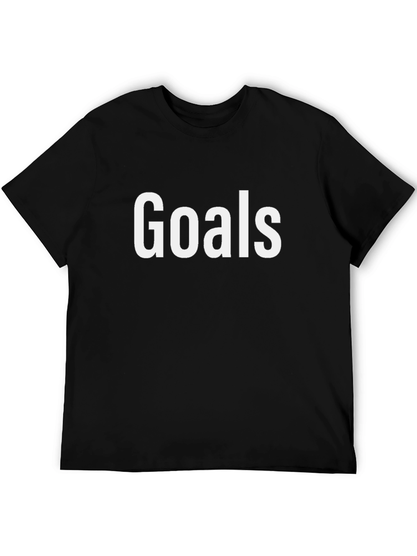 Goals Graphic Tee - Motivational T-Shirt