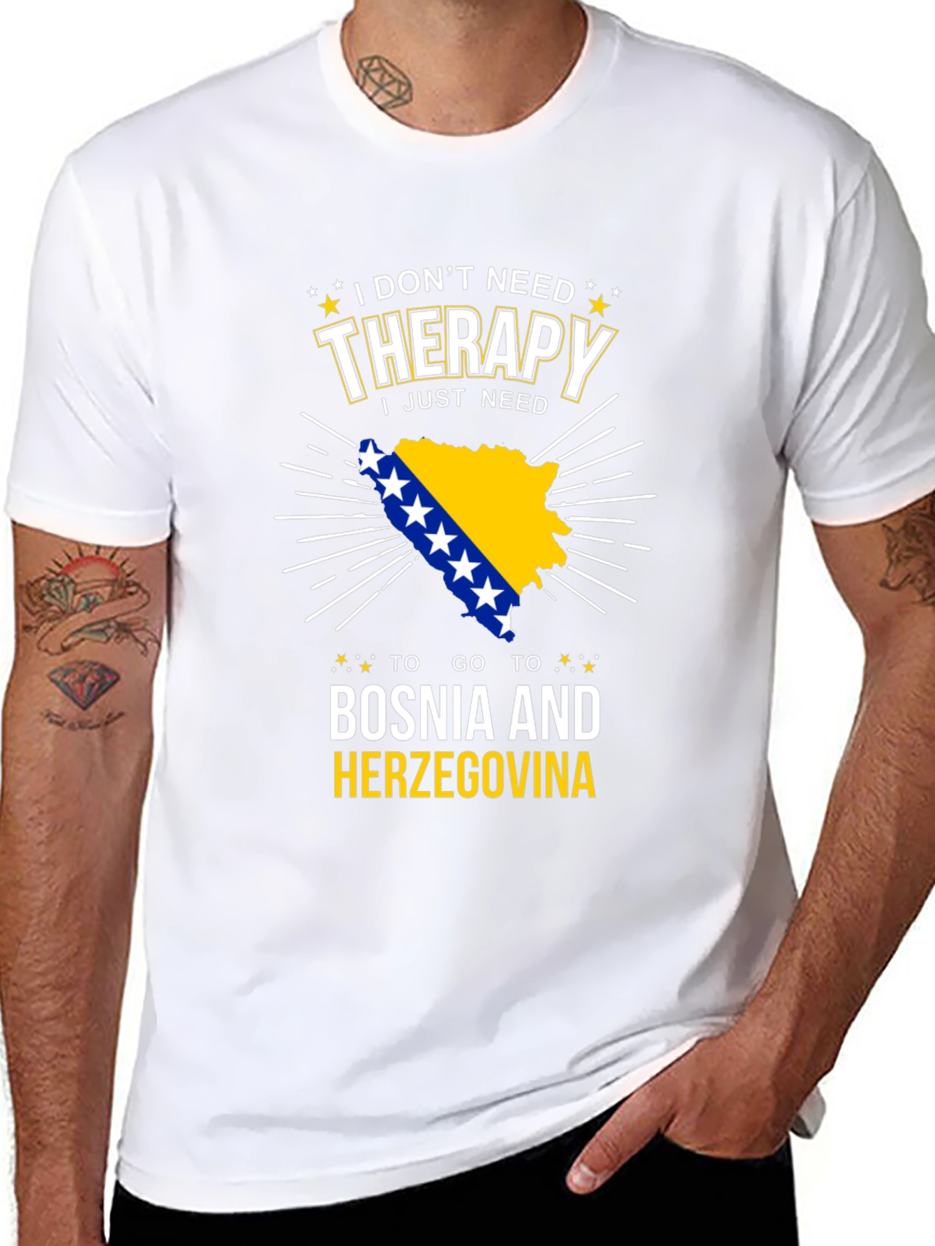 Bosnia and Herzegovina Therapy T-Shirt