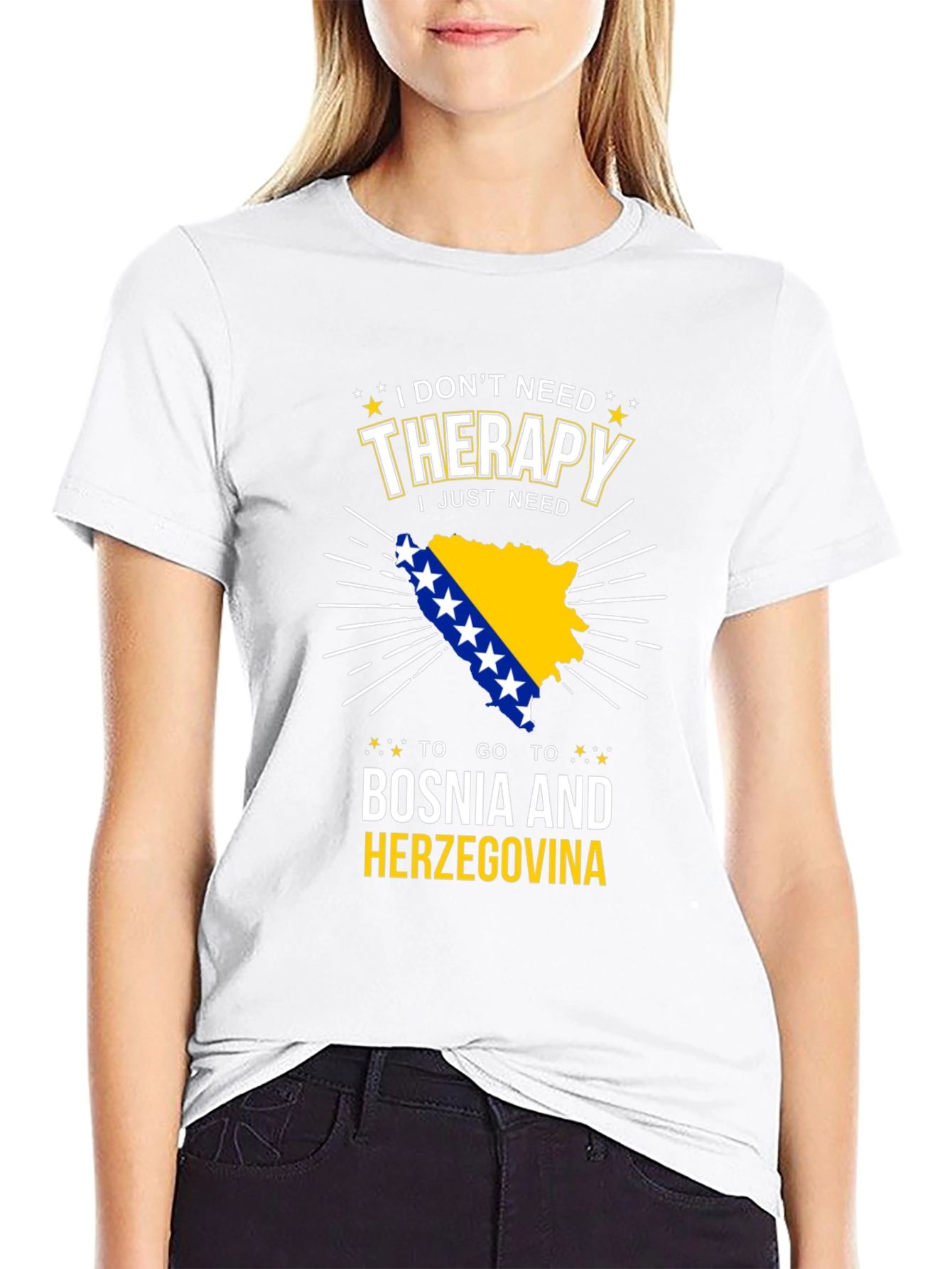 Bosnia and Herzegovina Therapy T-Shirt
