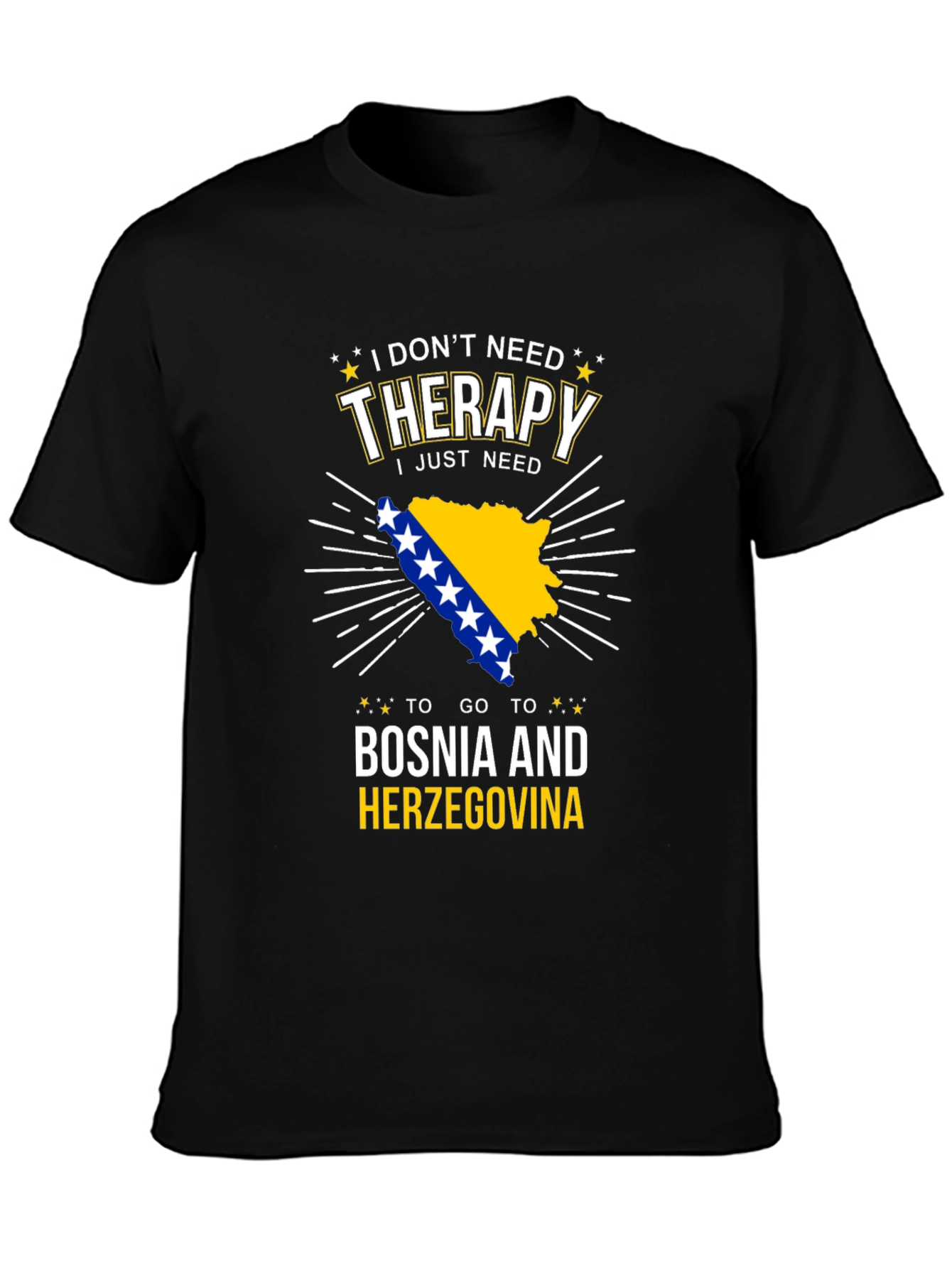 Bosnia and Herzegovina Therapy T-Shirt