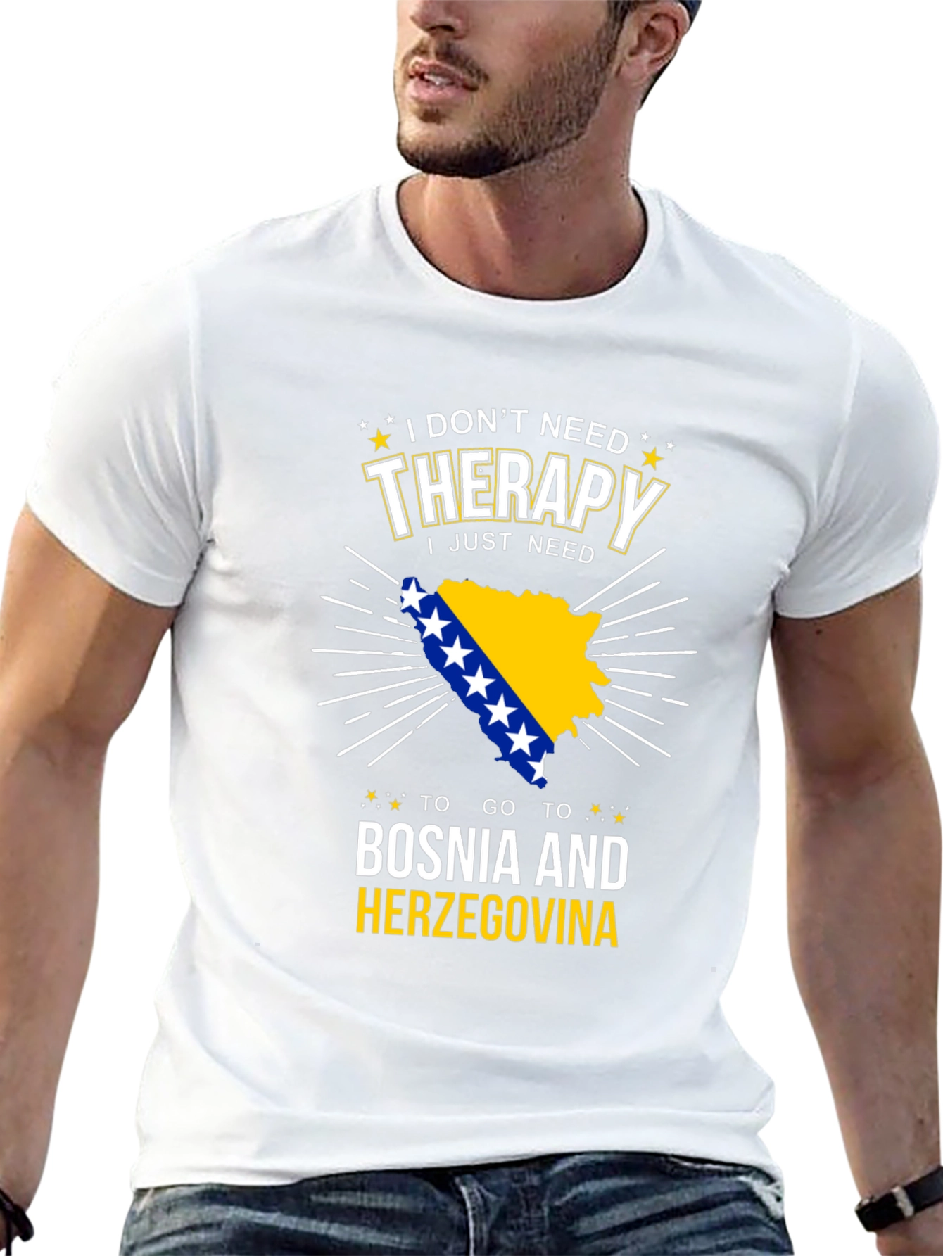Bosnia and Herzegovina Therapy T-Shirt