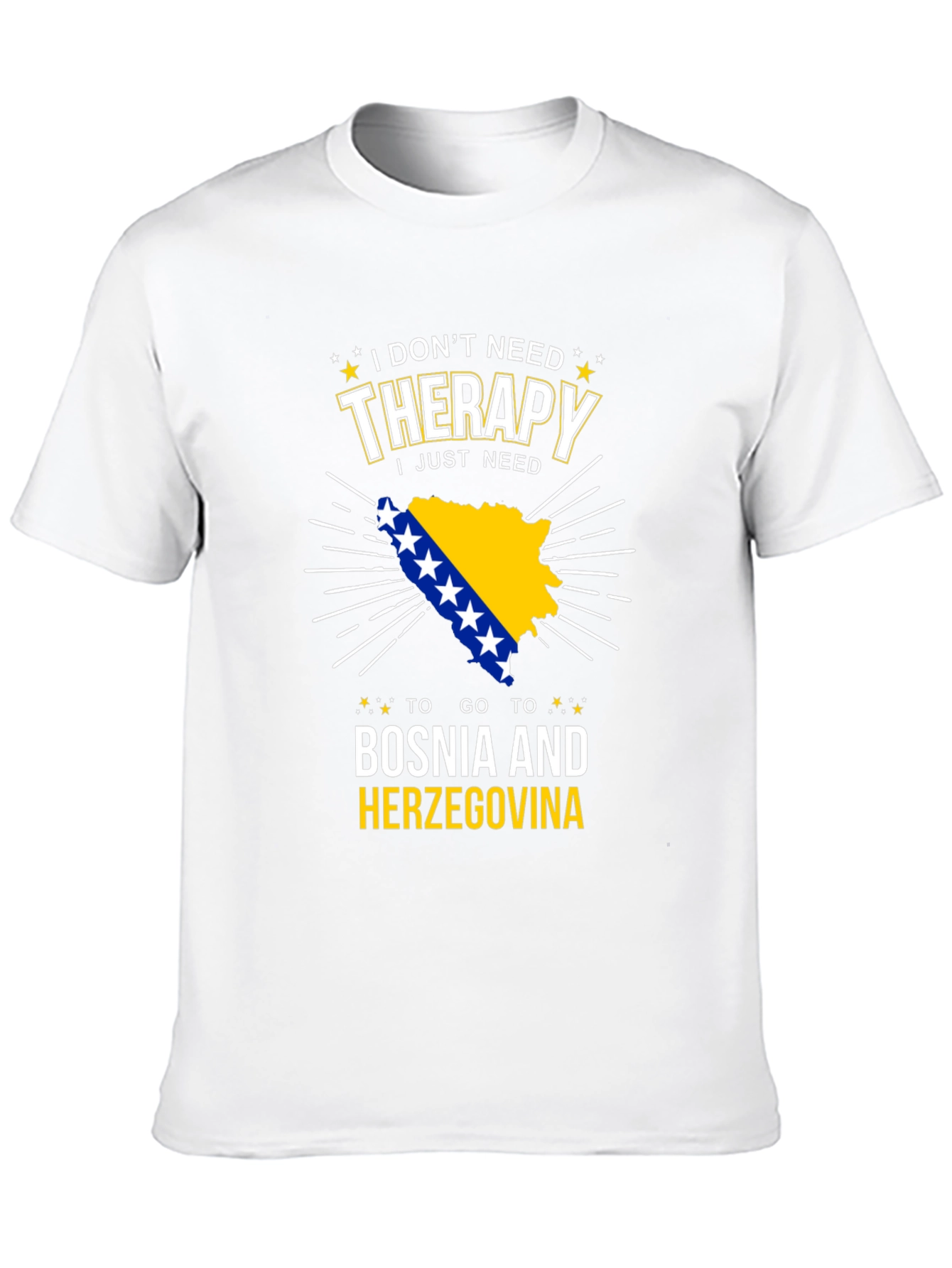 Bosnia and Herzegovina Therapy T-Shirt