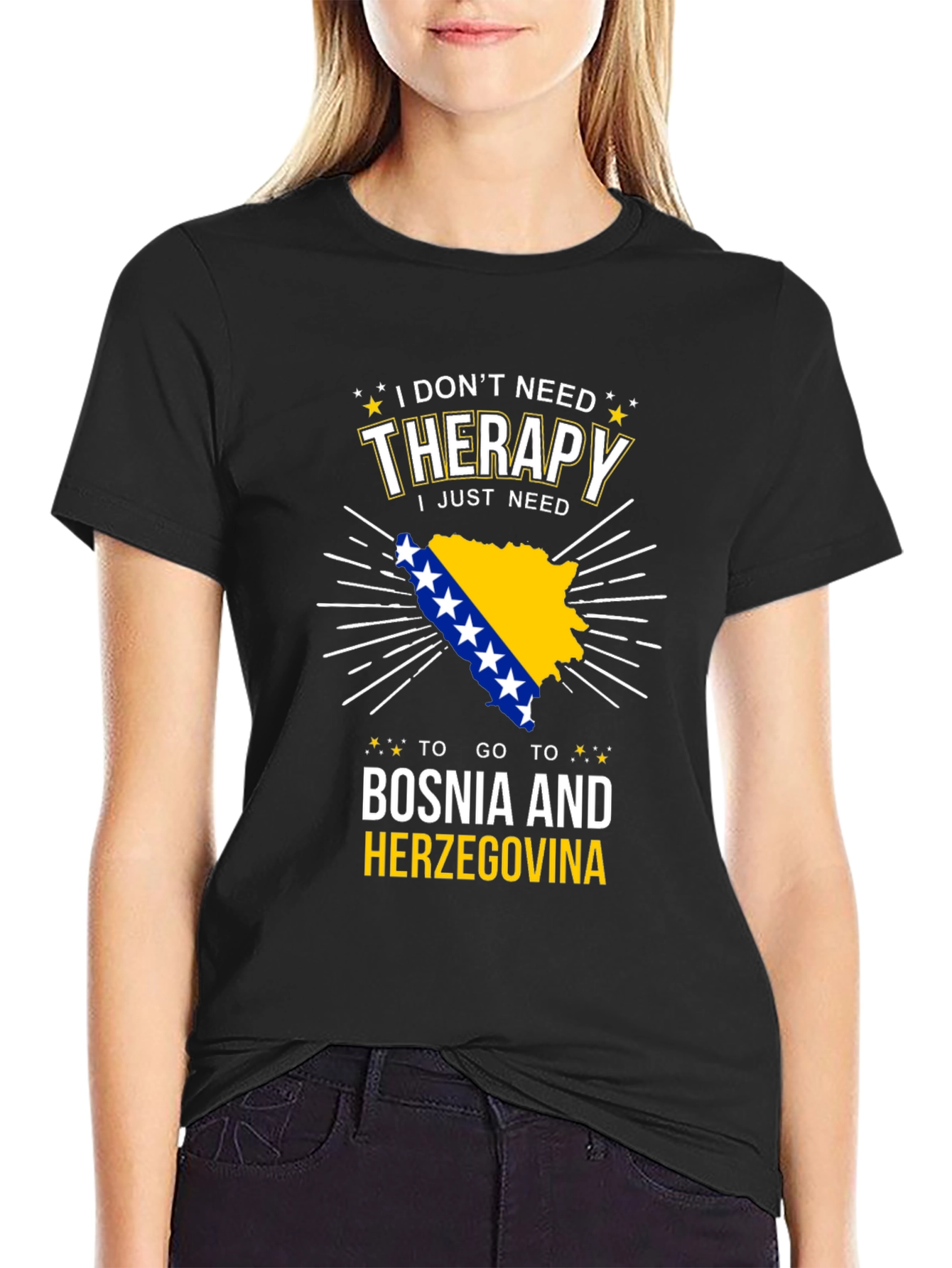 Bosnia and Herzegovina Therapy T-Shirt