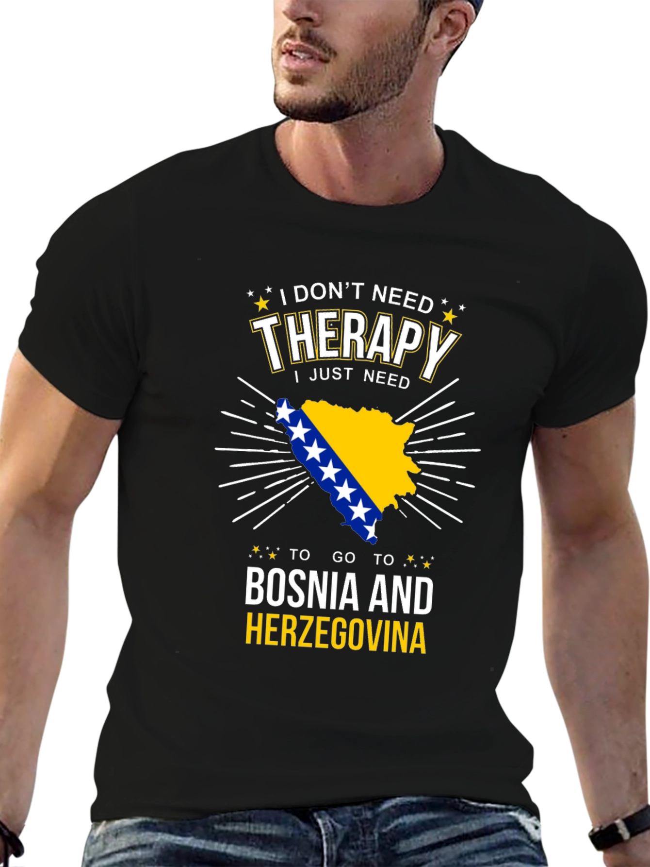 Bosnia and Herzegovina Therapy T-Shirt