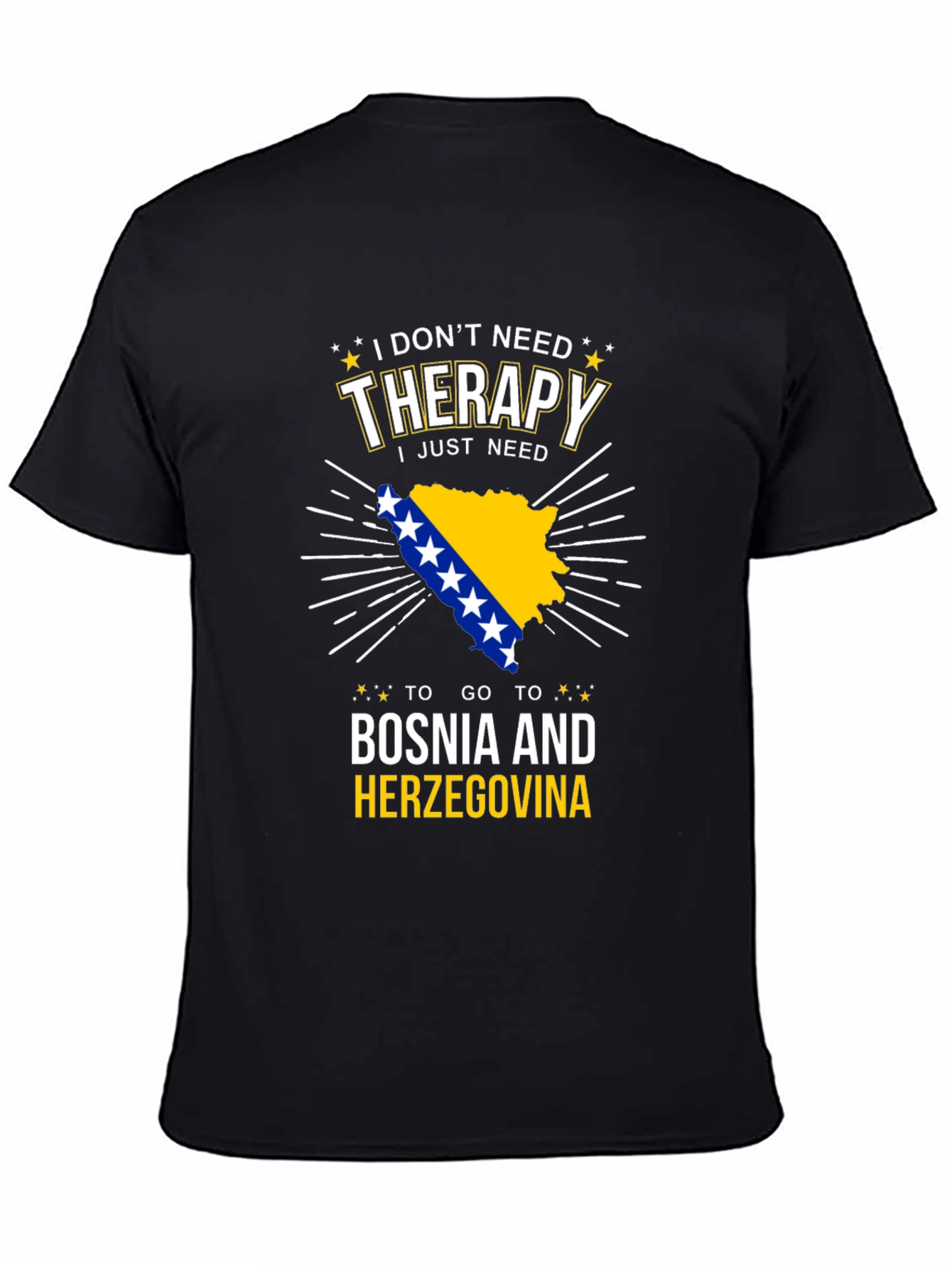 Bosnia and Herzegovina Therapy T-Shirt